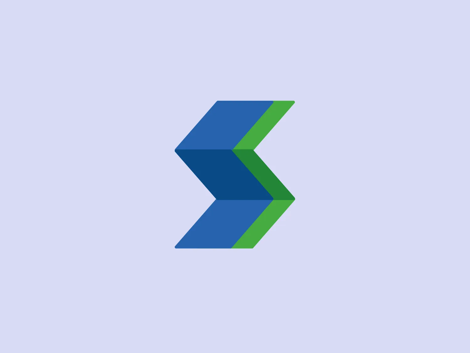 The A Step Ahead Foundation logo showcases a stylized, abstract representation of the letter 'S'. It consists of three-dimensional geometric shapes forming the letterform, with shades of blue and a vibrant green creating a striking contrast. The design exudes modernity and cleanliness, presenting a sense of movement and depth through interlocking shapes and smooth gradient colors. Overall, the logo communicates innovation and dynamism.