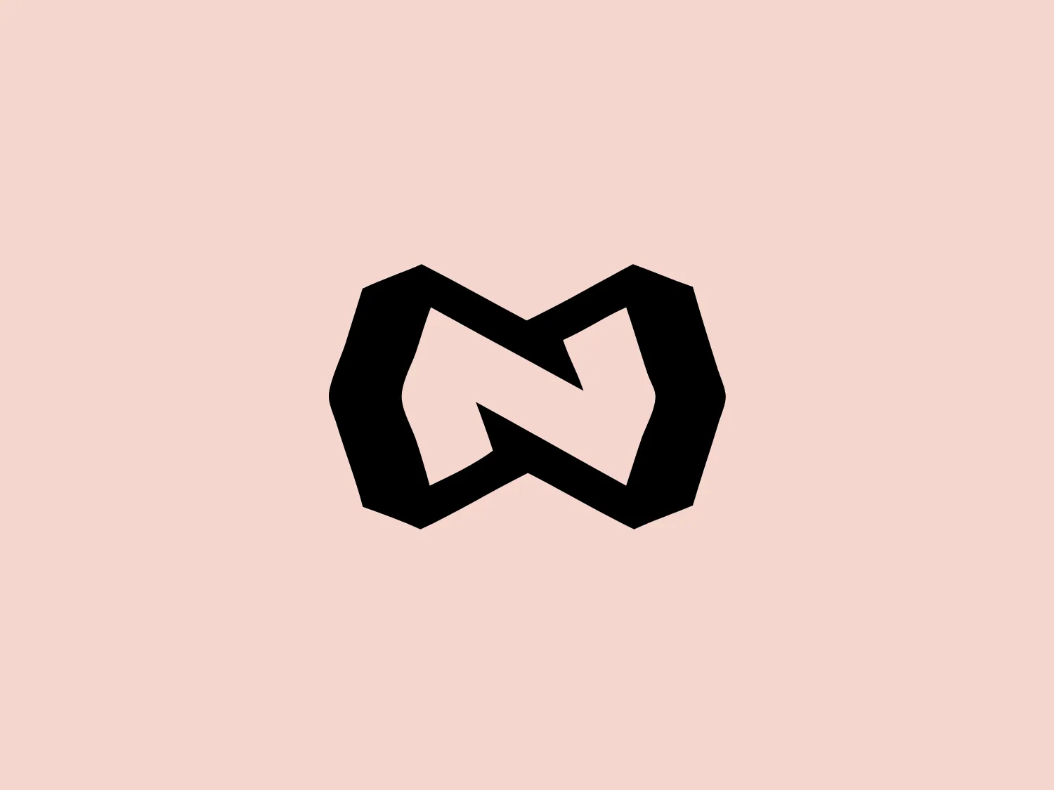 The Native Eyewear logo presents a bold, abstract design with geometrical qualities. It showcases a stylized letter 'M' with a modern, angular twist, constructed of fragmented shapes to add a three-dimensional effect. Its sharp angles and straight lines contrast with negative space, creating a contemporary visual identity. The logo's simplicity in color and complexity in form ensures versatility and a strong visual impact.