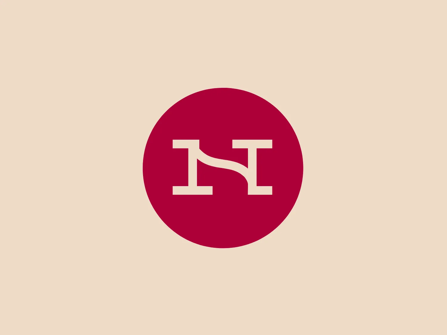 The logo presented is a simple and modern design, consisting of a bold capitalized "N" for Narratively placed within a solid circle. The "N" is stylized with a unique cut in the diagonal stroke, giving it a distinctive character. The color of the "N" and the circle is a deep and rich burgundy, which suggests sophistication and elegance. The overall design aesthetic is minimalistic and would likely represent a brand that values clarity, strength, and modernity. Given the intensity of the logo's color, a neutral and light background would complement it well.