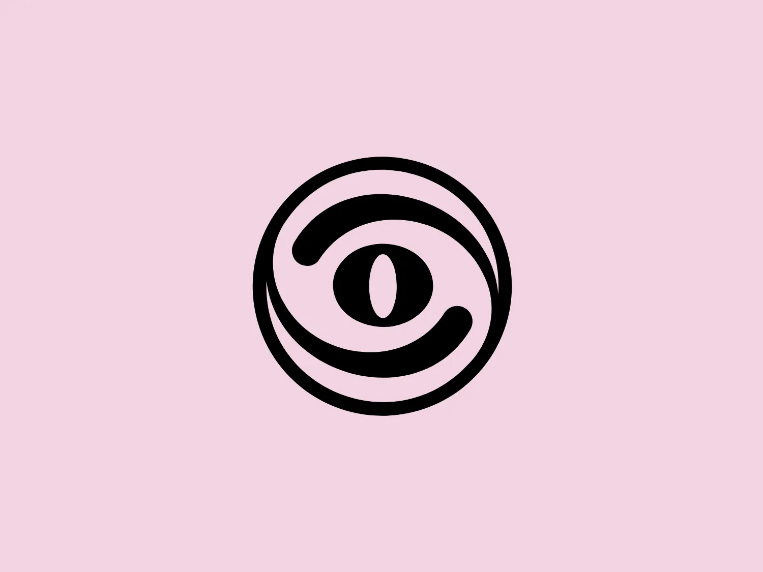 The Ocula logo features a minimalist and modern design, with a stylized circular pattern resembling an eye. The concentric shapes create a sense of motion, culminating in a central dot representing the pupil. The bold monochromatic palette of black on white allows for versatility and easy recognition.