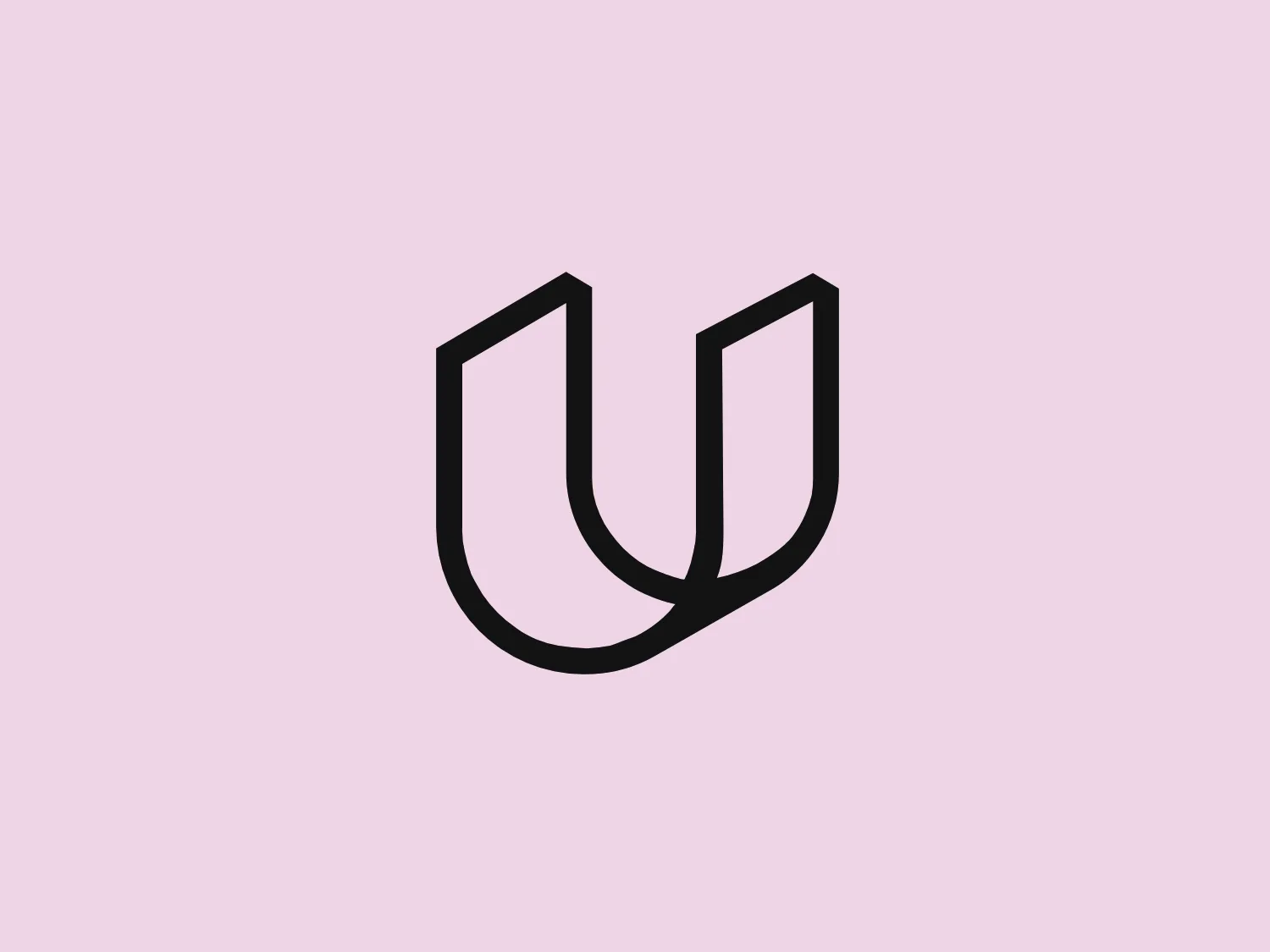 The logo for Udacity showcases a bold, stylized, uppercase "U" shape with a modern, minimalistic design. The character is formed by two thick, blue lines that follow a symmetrical and slightly curved path, creating a dynamic and fluid appearance. The lines are uniform in width, encouraging a sense of stability and precision. The blue color is vivid and vibrant, suggesting a feeling of trust and reliability. This logo gives off a professional and contemporary vibe, suitable for various types of businesses or brands looking to convey innovation and efficiency.