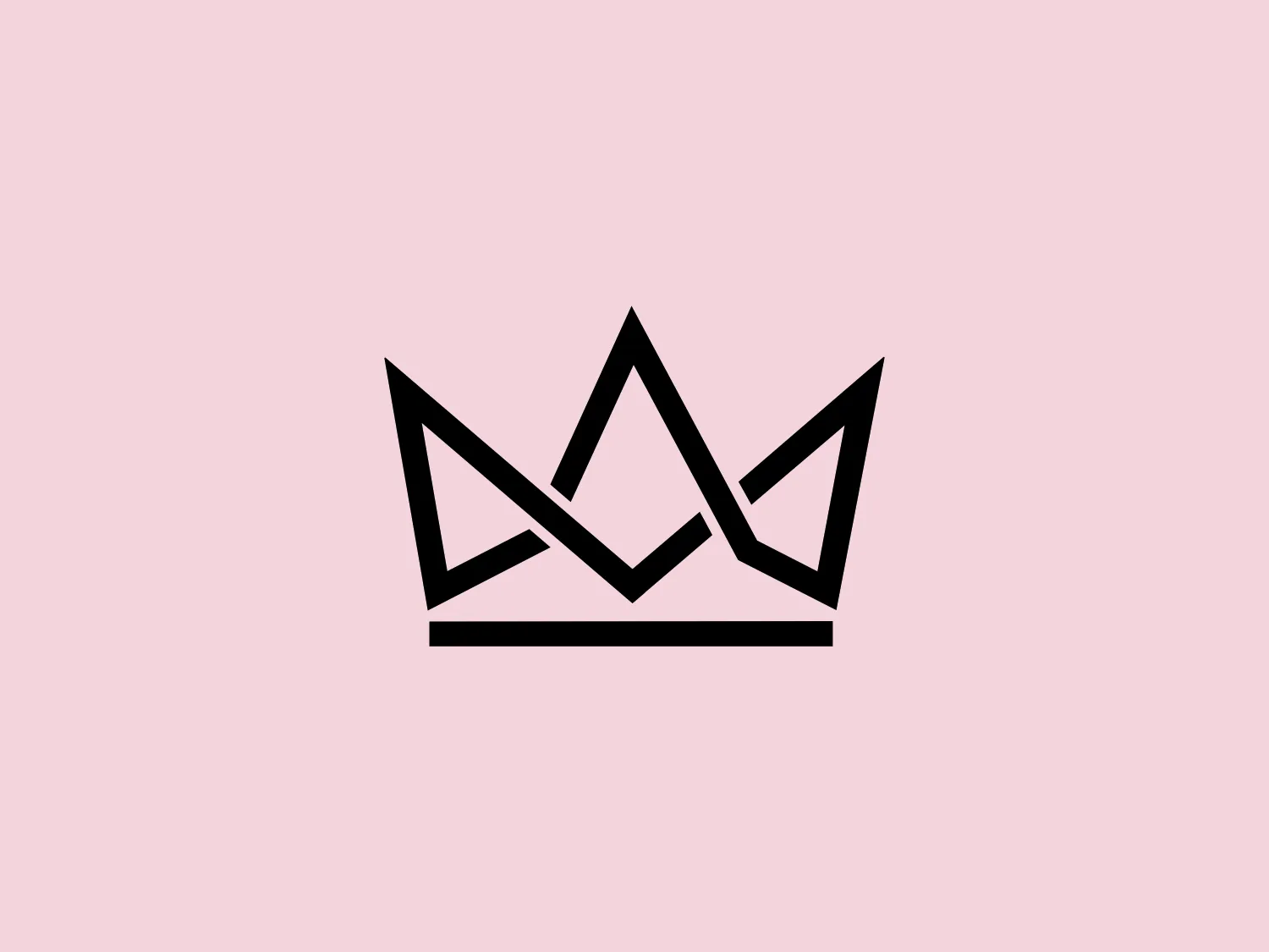 The WDi logo showcases an abstract crown design composed of geometric shapes. The artifact consists of three prominent peaks, with the central peak being the tallest and most prominent, suggesting a sense of hierarchy or prominence. The base of the crown is represented as a horizontal line that grounds the image, while angular lines connect to the peaks, creating a simple yet regal effect. The logo employs a bold, black color, giving it a strong and commanding presence. Its clean, modern aesthetic is versatile and would be easily recognizable at various sizes or applications. Using a lighter background color would enhance its visibility and regal impression.