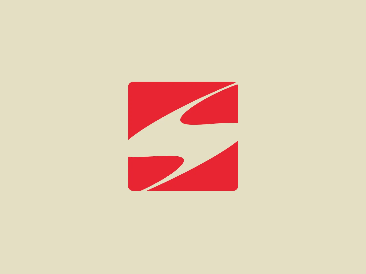 The Sanmina logo is a bold, abstract design consisting of a white stylized letter 'S' centered within a square crimson red backdrop. The 'S' is crafted with sleek, curving lines that suggest motion and fluidity, and it divides the square into contrasting negative and positive spaces, creating a dynamic visual effect. The overall design is modern, clean, and easily recognizable due to its simplicity and striking color contrast.