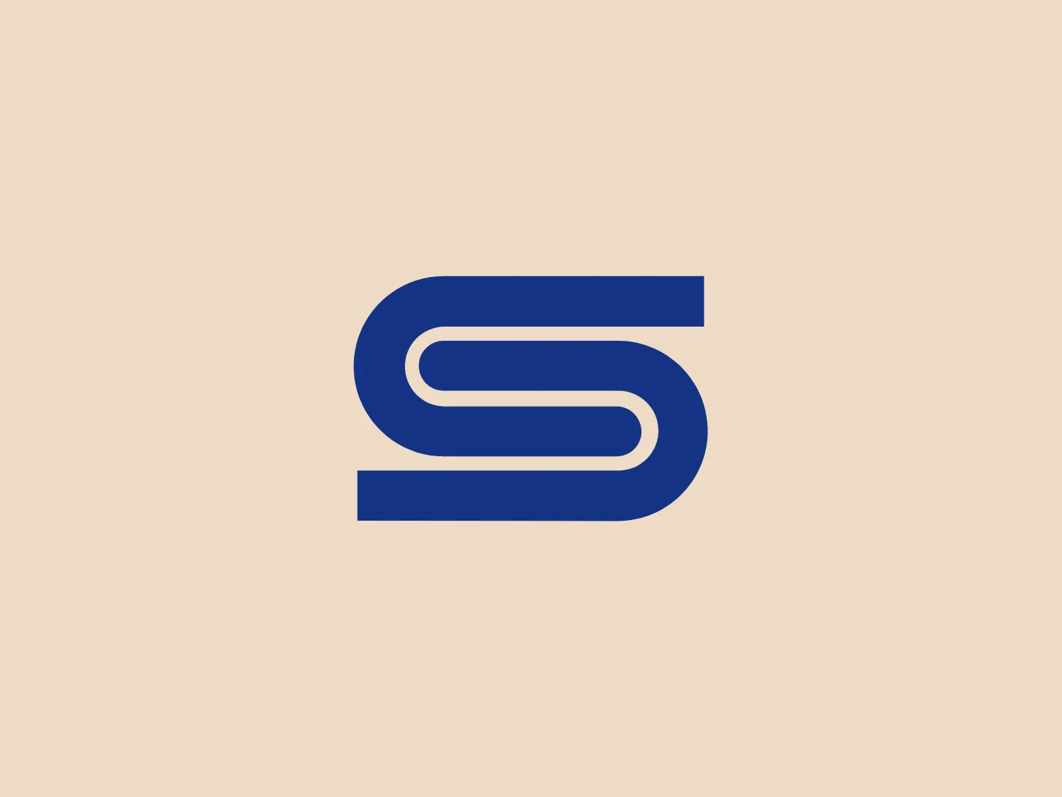 The logo for British Steel features a bold, uppercase letter "S" with a modern and sleek design. The "S" is composed of two thick strokes which join with smooth curves to suggest movement and fluidity. The color of the "S" is a deep and vibrant blue that suggests professionalism and trustworthiness. The overall design aesthetic is minimalistic, clean, and easily scalable to various sizes without losing impact. The simplicity of the design ensures it could be versatile across different mediums.