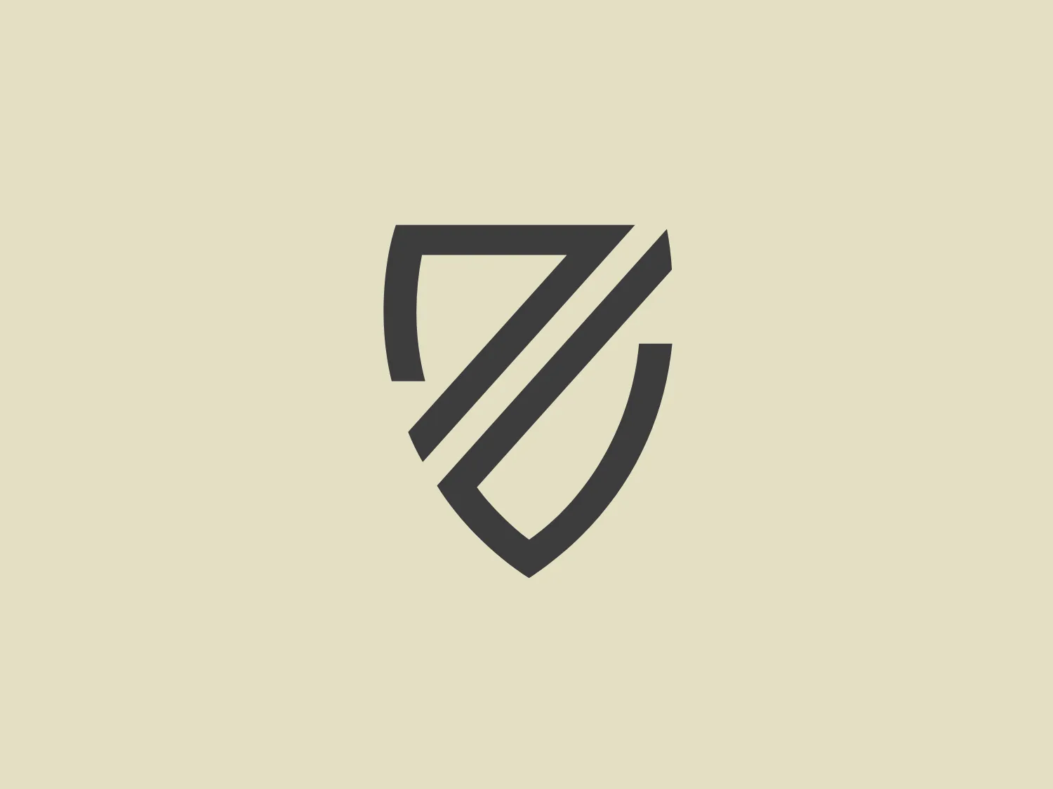 The image presents a sleek and modern logo comprised of stylized letters that appear to be a combination of the characters 'Z' and 'D'. The letters are overlapped to create a dynamic and abstract shield-like shape. The Ziereis Faksimiles logo is monochromatic with a gradient of grey shades, which provides a sense of dimension and professionalism. The lines are thick and bold, and the use of negative space between the elements of the design adds to the visual interest. Given the clean lines and contemporary feel of the Ziereis Faksimiles logo, a light and unobtrusive background color would suit it well.