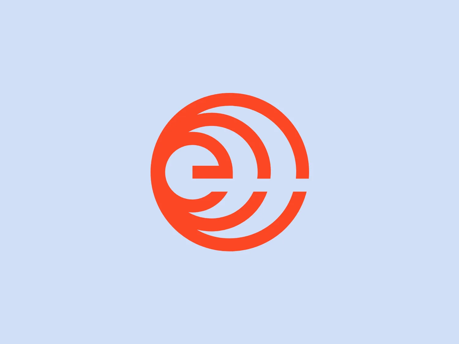 The image features a modern and stylized Envista logo composed of overlapping circular shapes, forming an abstract design that resembles a stylized letter 'E.' The logo utilizes varying shades of vibrant orange, creating a dynamic and eye-catching gradient effect. The design is clean and minimalistic, with the use of negative space to separate the elements of the symbol and enhance its visual impact. The overall aesthetic is contemporary and would suit a variety of branding purposes for tech companies, digital platforms, or creative agencies.