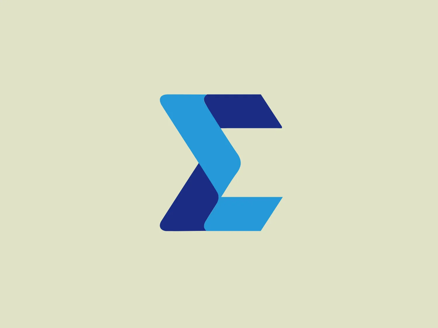 The Engemon logo features an abstract, geometric design in the shape of a stylized letter "Z," composed of three distinct shapes that fit together to create the impression of a dynamic, forward-moving character. The colors used are two shades of blue; a vibrant, electric blue fills the upper and lower segments, while a deeper navy blue defines the central part of the "Z," providing contrast and depth. The overall design aesthetic is modern, sleek, and implies a sense of innovation or technology.