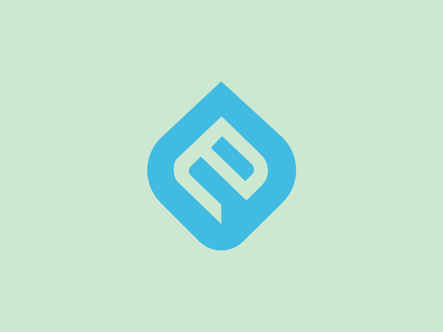 The logo for Embedly showcases a stylized, abstract uppercase letter "E" in bright white, centered within a soft-edged rhombus with slightly rounded corners. The gradient of light to medium blue brings a fresh and modern feel to the eye-catching design. The use of negative space within the "E" creates a dynamic effect, suggesting movement and innovation. The overall design is clean with a minimalist aesthetic, likely to appeal to tech or finance companies seeking a contemporary and professional image.