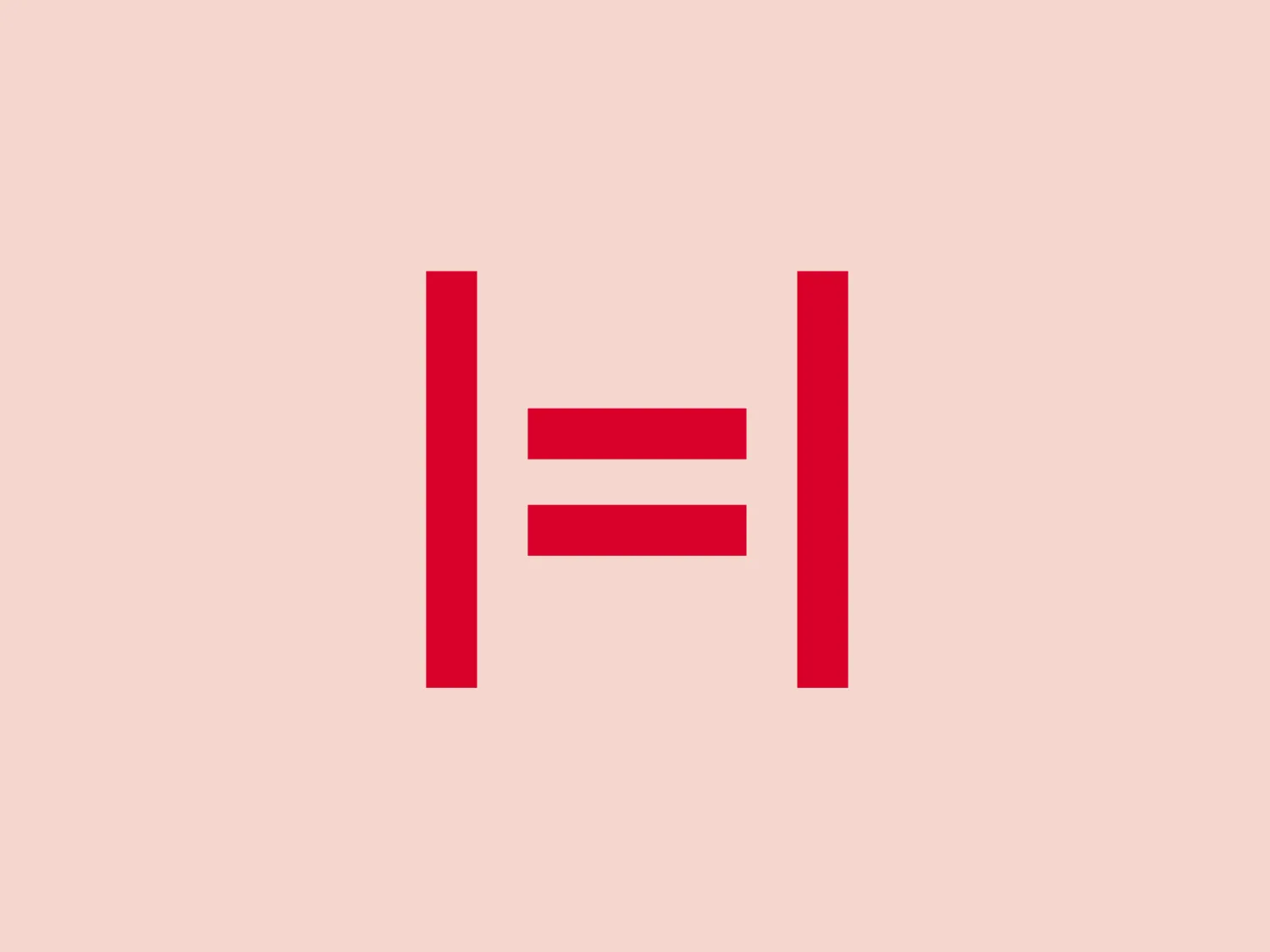The Hivelocity logo presents a minimalistic and geometric design comprising three bold stripes in a vibrant red color. These stripes form the letter "H" with a distinctly modern and industrial feel. The design is symmetrical with clean, sharp edges, and the red contrasts starkly against a plain background. The logo's simplicity gives it a versatile and timeless quality, and the color suggests a sense of energy or urgency. It conveys a sense of stability and strength through its bold lines and balanced proportions.