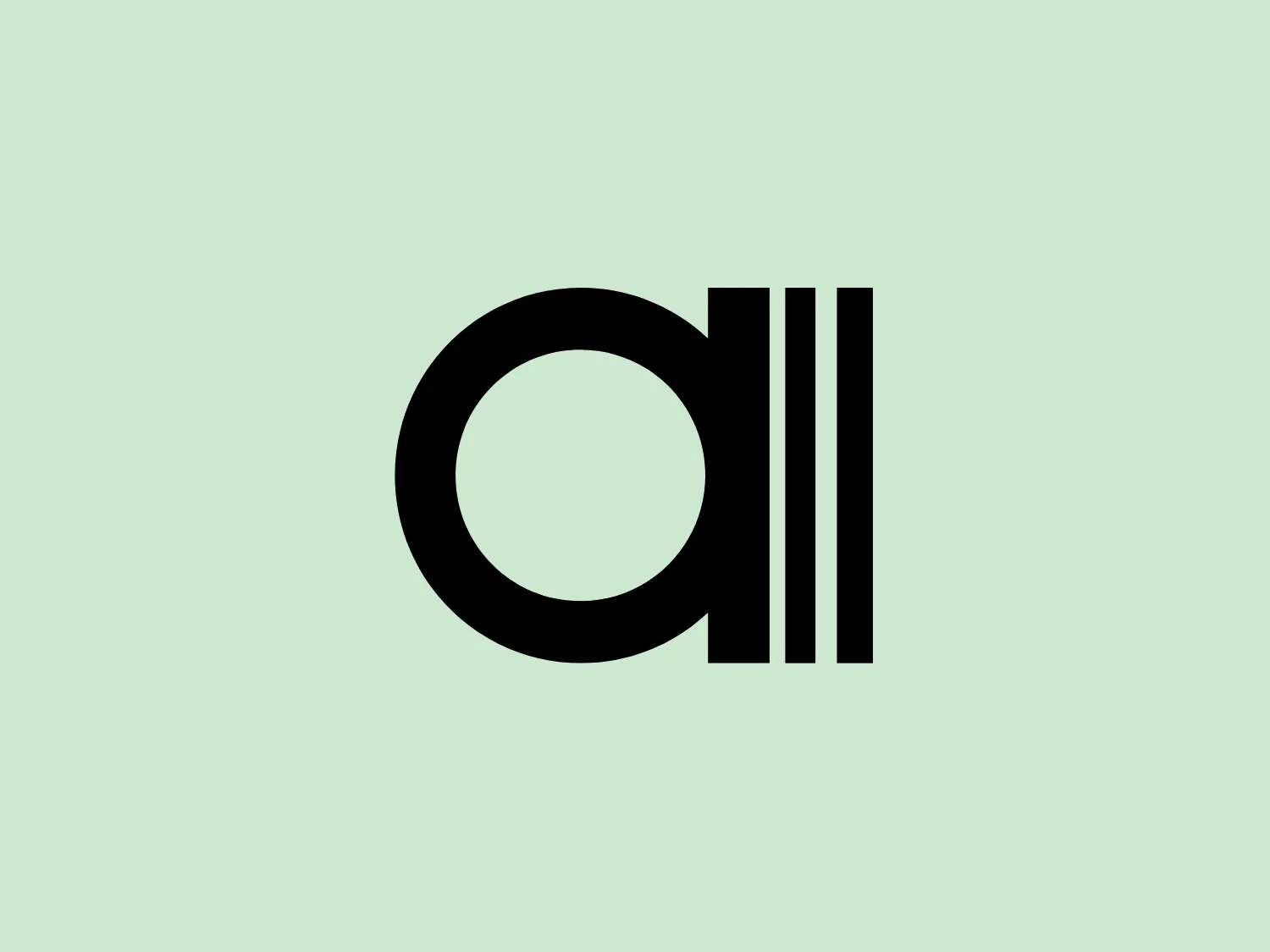 The logo for Axess features a stylized, modern design incorporating a bold, black letter 'a' seamlessly integrated with three vertical parallel lines on its right side. Utilizing a monochromatic palette, the design creates a striking contrast with the black against a white background. The lowercase 'a' has a sleek, minimalistic feel with a graphic, round form and no crossbar. The varying thickness of the three lines from left to right creates a sense of depth and dimensionality. This design conveys simplicity and contemporaneity, making it an ideal fit for a technology or design-oriented context.