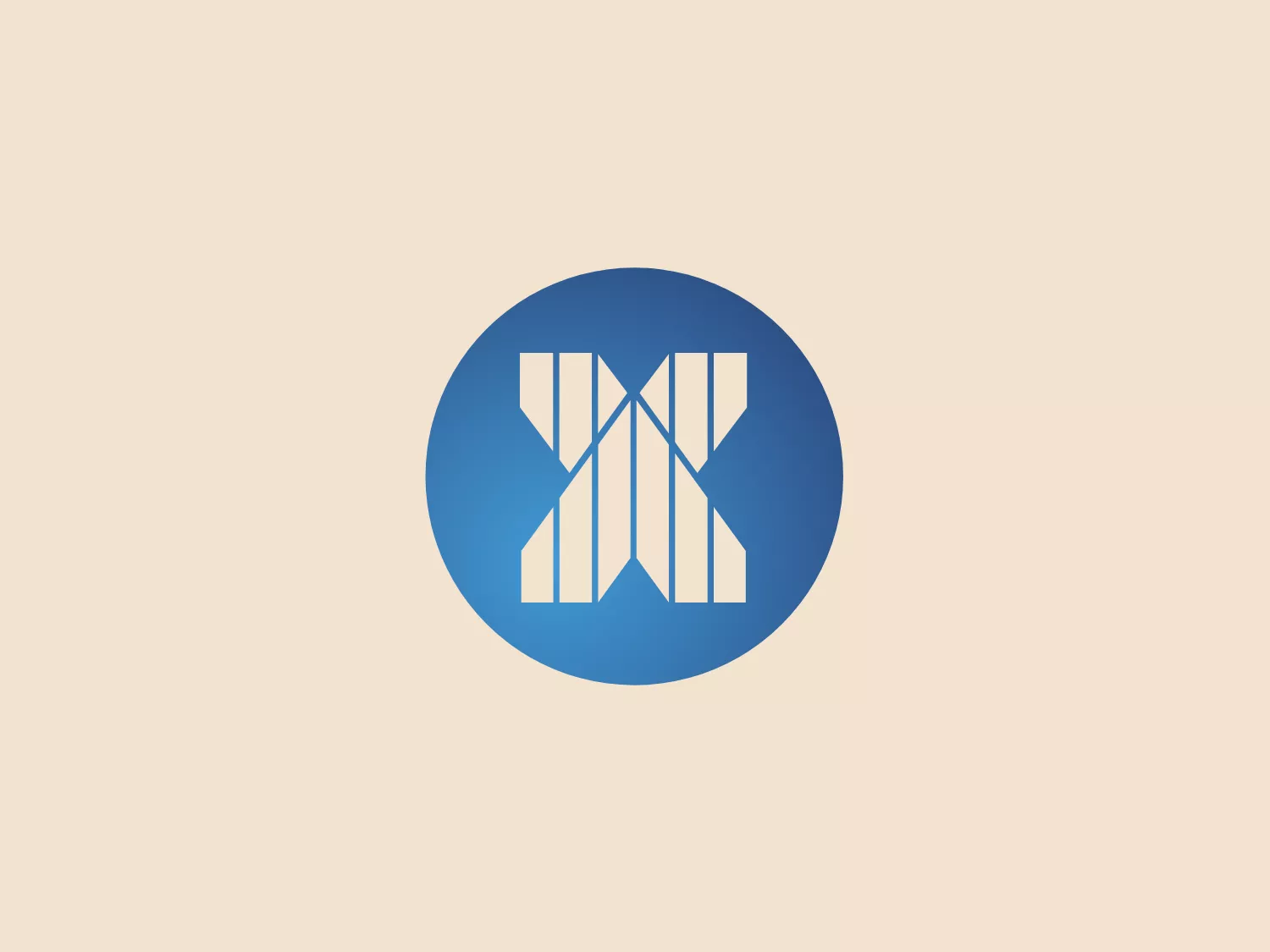 The ASX logo boasts a stylized letter "X" at the center of a circular background. The "X" is formed by white vertical bars of varying widths, creating a layered effect that conveys movement and technology. Against a solid, medium shade of blue, the "X" stands out, giving the logo a clean, modern, and professional look. The minimalist design is ideal for the tech or corporate industries, and a soft, neutral background would complement the logo without overshadowing it.