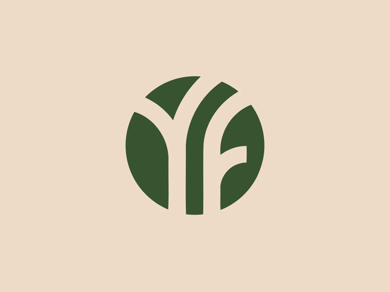 The Fepex logo features a stylized design consisting of three curved elements that resemble leaves or petals, arranged to form a circular shape with a negative space in the center creating an abstract image. The color of the elements is a deep green with slight gradient effects adding depth, and the design is simple with clean lines contributing to a modern and organic aesthetic. Bold and balanced, the logo communicates growth, nature, or sustainability.