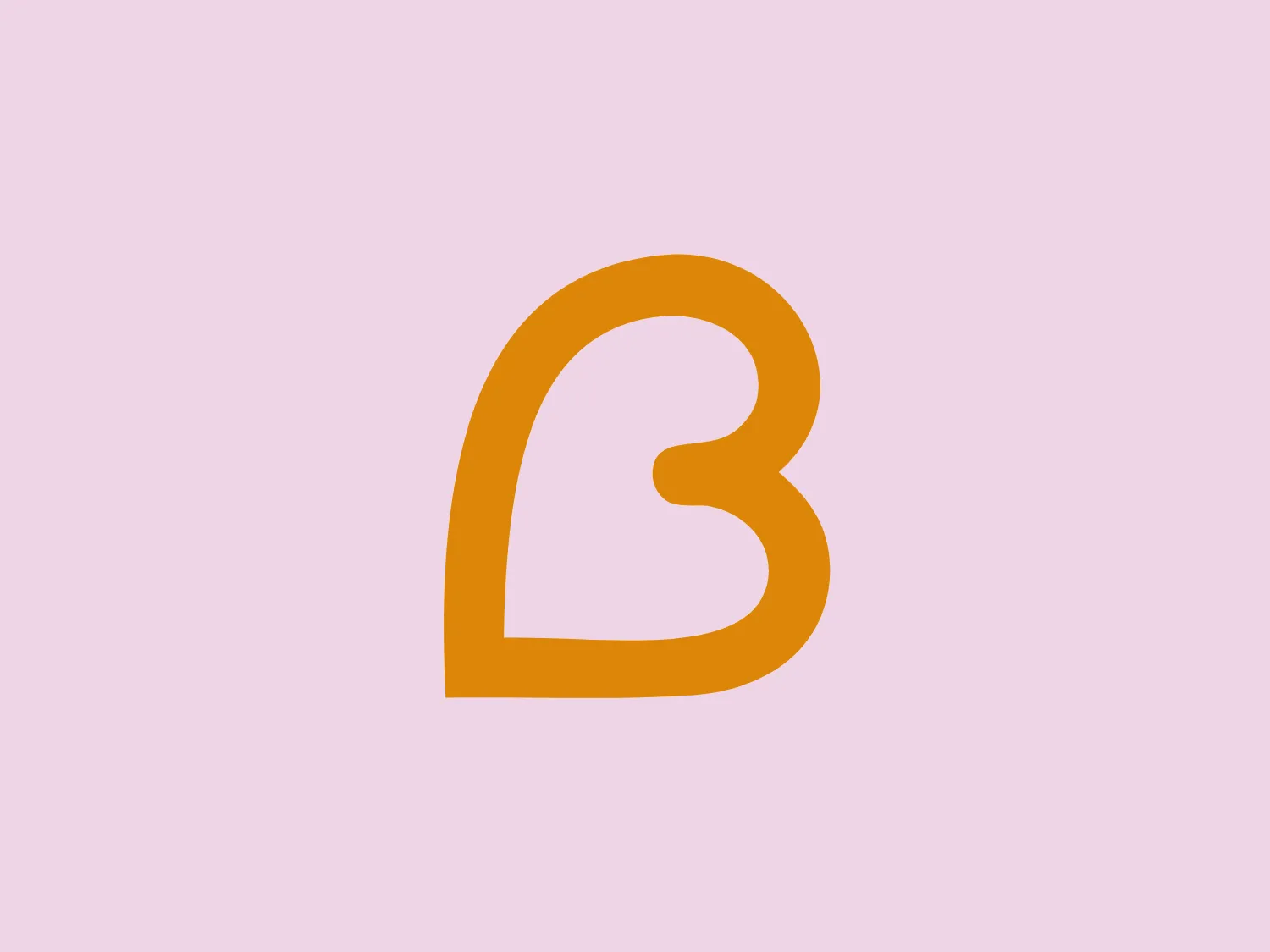 The Bakkerij Faber logo features a stylized letter "B" with a modern and minimalistic design. It's composed of a single, bold line with a smooth curve delineating its shape. The color of the "B" is a vibrant and warm shade of yellow or gold, conveying a sense of energy and optimism. The overall design aesthetic is clean and contemporary, with no additional embellishments. This simplicity enhances the logo's versatility and readability. Considering the warmth of the gold hue, a subtle and calm background color would complement it well.