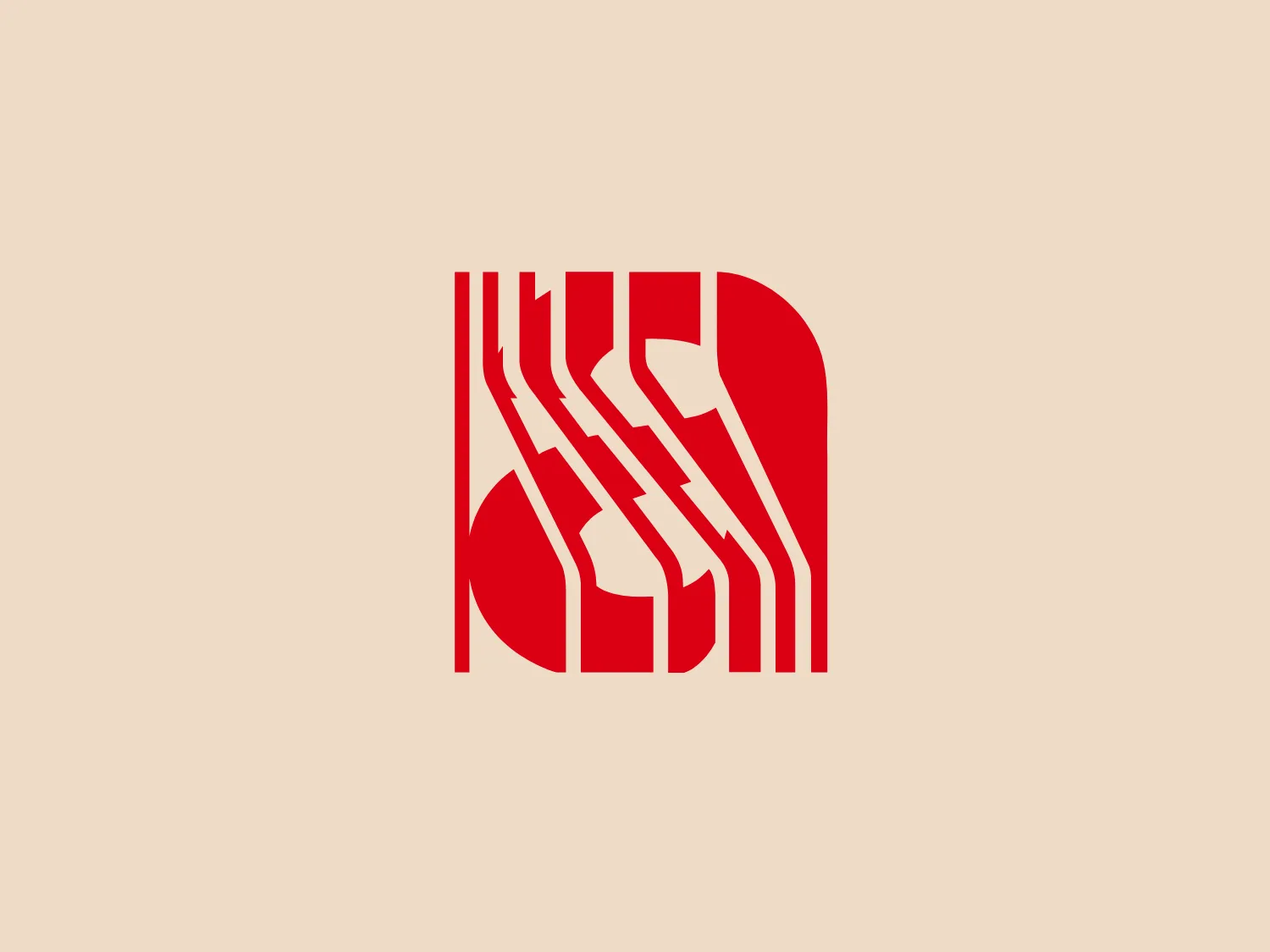 The Amplifon logo features an abstract design composed of bold, red stripes that create a sense of movement within a rounded square frame. The stripes vary in width and give the impression of dynamism and fluidity, suggesting speed or connectivity. The curves of the stripes contrast with the geometric shape of the frame, striking a balance between organic flow and structured containment. The bold red color is vibrant and would stand out against a neutral background, giving the logo a modern and striking appearance.