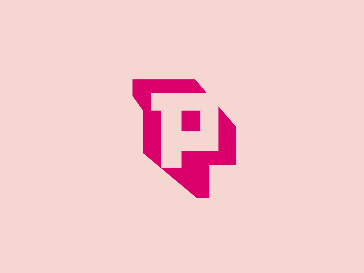 The Paylas logo features a bold, geometric design with a stylized representation of the letters "P" intertwined in a 3D-like fashion. The primary color is a vibrant magenta, which stands out vividly against a white or light background. The aesthetic is modern and dynamic, suggesting innovation and forward-thinking. The use of negative space within the shapes creates an intriguing visual puzzle that captures the viewer's attention.