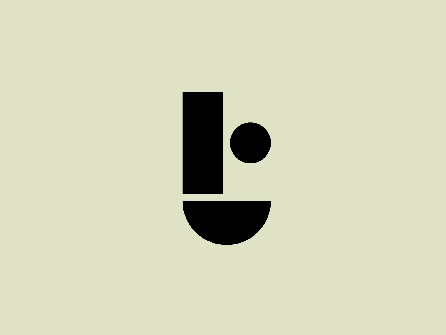 The Tendril logo features a minimalist and modern design with black geometric shapes on a white background. It includes a bold vertical rectangle and a half-circle cradling a smaller solid circle near the top right edge of the rectangle. The use of negative space creates a sense of balance and harmony, and the shapes could be interpreted as a stylized letter or an abstract representation of an object or concept.