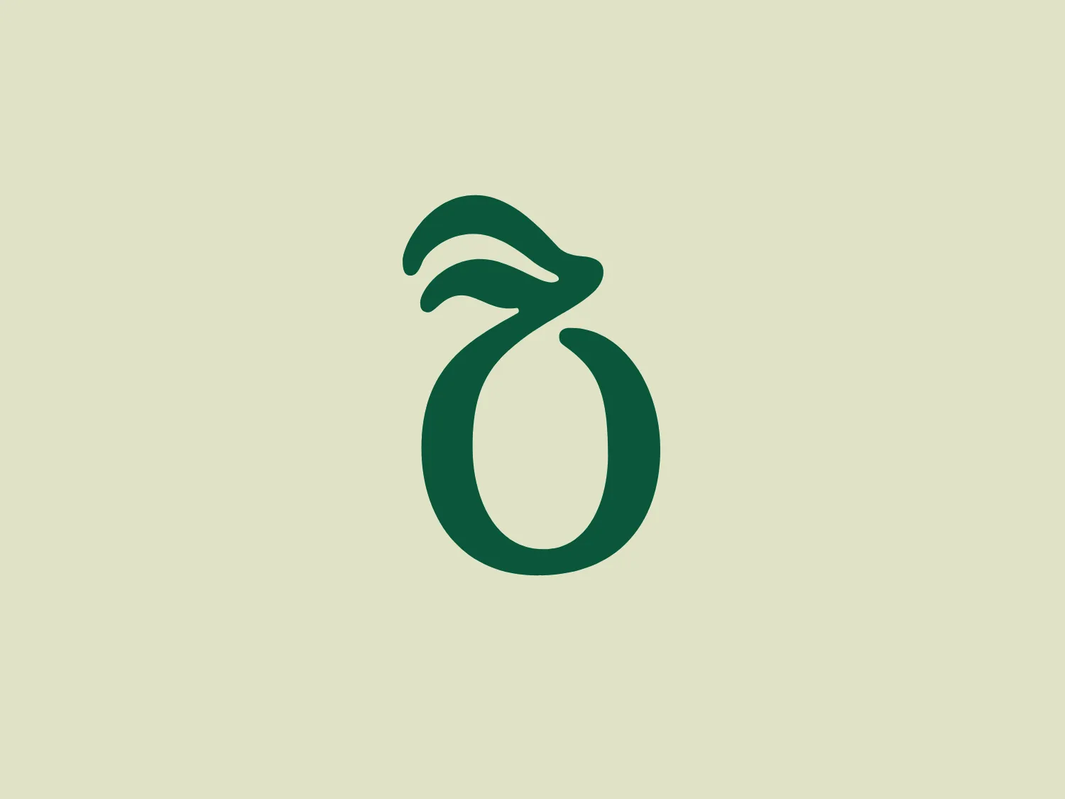The Whole Foods logo features a stylized depiction of a green fruit or vegetable, possibly an abstract representation of an apple or a cherry. The design is minimalistic and modern, with smooth curves and a compact form. It consists of an unbroken, continuous line that creates a loop to form the body, with a smaller overlapping loop on top for the stem or leaf. The color of the logo is a deep, rich shade of green, which conveys freshness, health, and a connection to nature. The simplicity of the design allows for versatile use across various media and branding materials.
