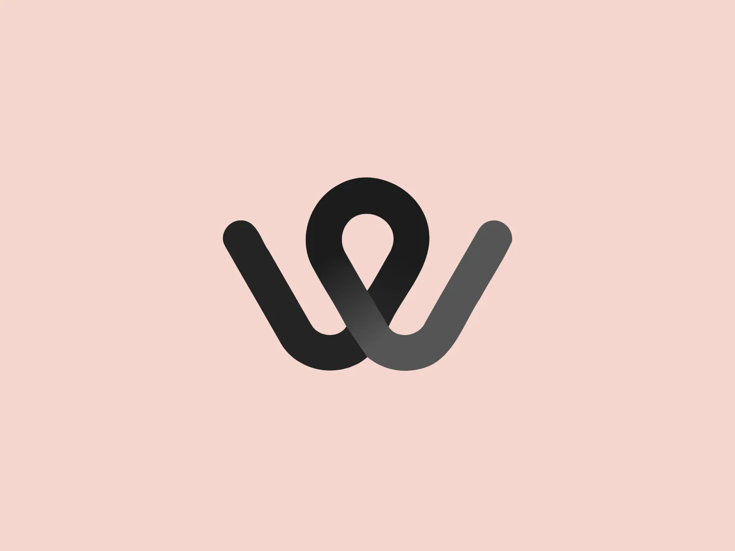 The Wiserr Travel logo is a contemporary, fluid design that incorporates a stylized, continuous line forming a lowercase "w". It showcases a gradient that seamlessly transitions from a deep violet to a magenta-pink, culminating in a vibrant golden-yellow, evoking dynamism and innovation. The consistent thickness of the line and its rounded ends lend a friendly and approachable feel to the logo. Additionally, the line's curvature forms a loop at the top center, adding a unique element to the design.