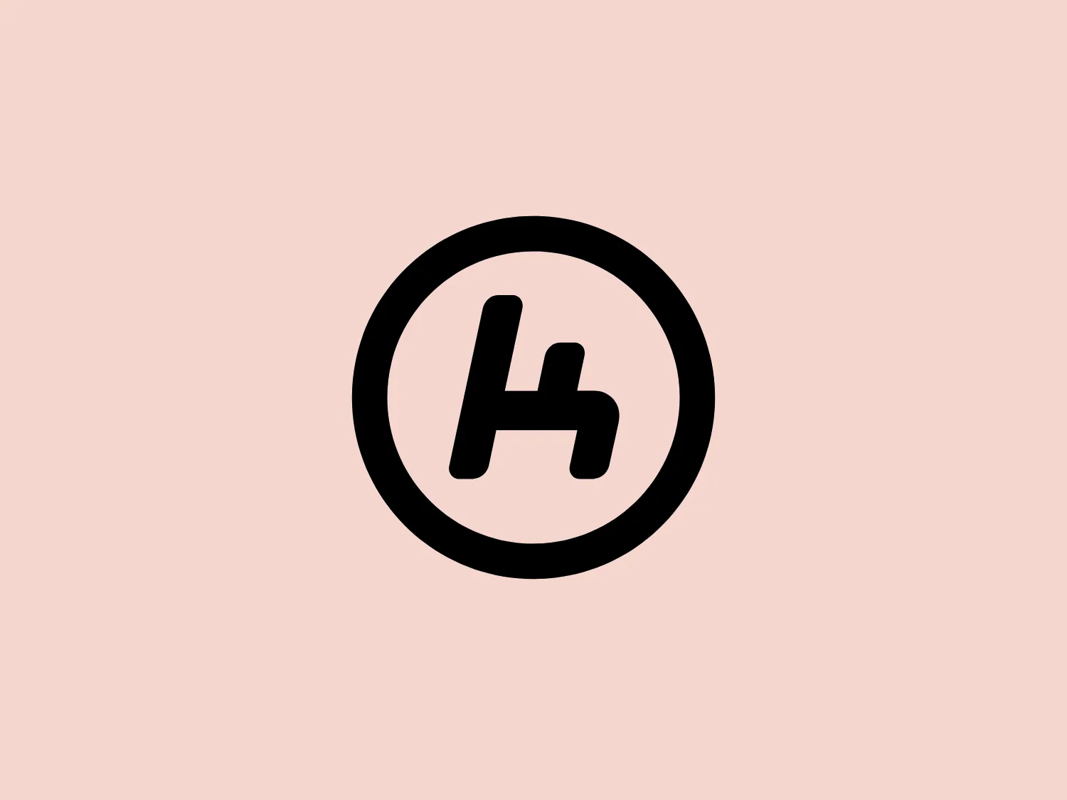 The Kukuun logo features a bold, stylized "H" centered within a circle. The modern, chunky design of the "H" suggests strength and stability with its right angles and uniform lines. The classic monochrome color scheme of black against a white or transparent background creates a clean and high-contrast visual impact. The overall minimalist and powerful design aesthetic is suitable for a brand seeking to convey confidence and sophistication.
