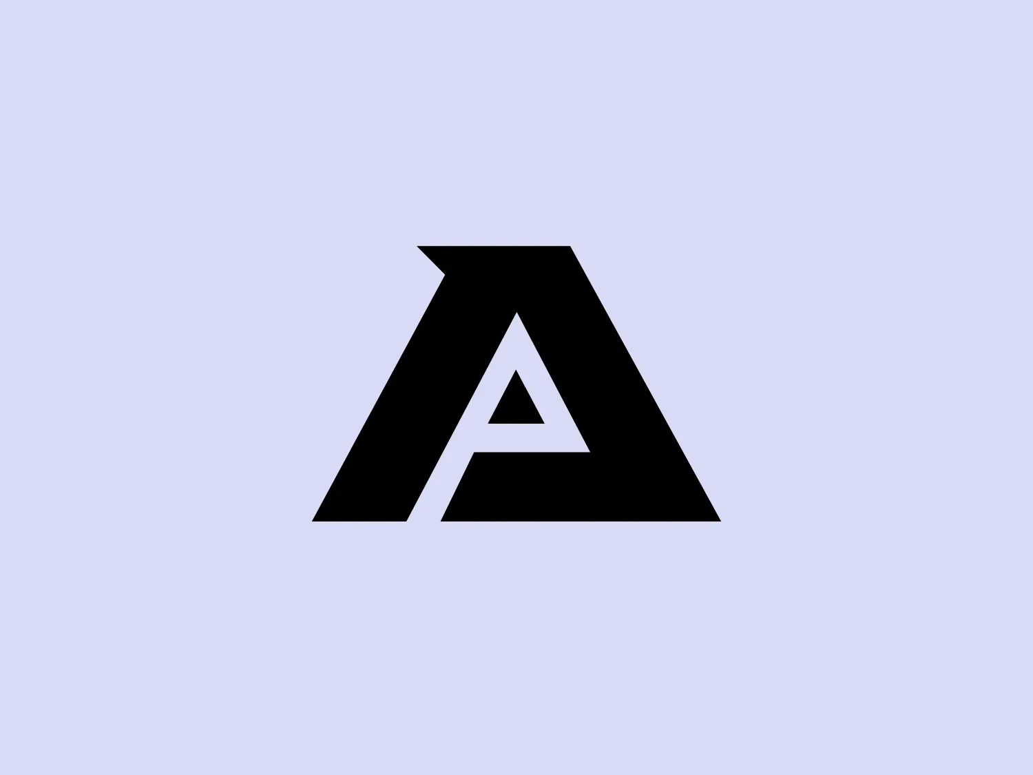 The Akadema logo showcases a bold, geometric design with a stylized letter 'A'. Comprised of sharp lines and angles, the 'A' resembles a tent or a peak, symbolizing ascent or growth. Presented in monochromatic black, it exudes a modern and versatile look. The minimalist style, coupled with the striking use of negative space, creates a strong visual impact.