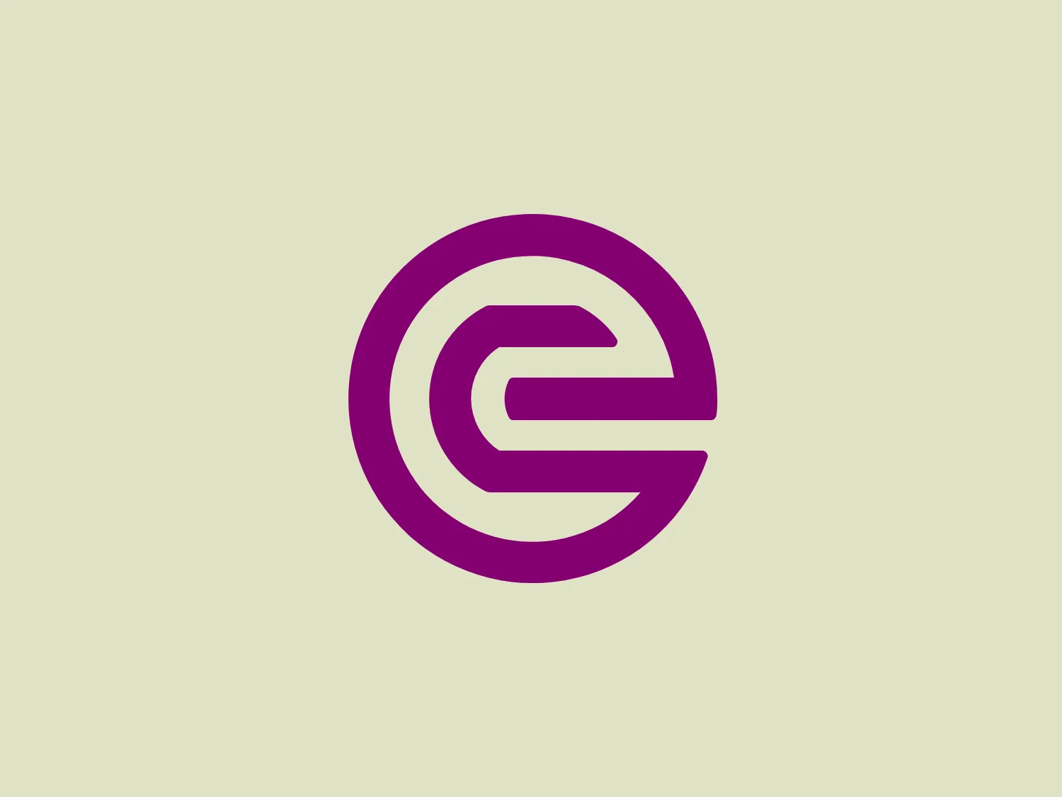 The logo for Evonik is a modern, stylized letter "e" in a vibrant shade of purple. Its design features geometric simplicity, with the "e" constructed from thick, uniform lines that loop back on themselves to create an interesting spatial effect. The inner negative space of the "e" creates an arrow pointing towards the left, suggesting movement or progress. The logo is contained within a circular boundary that aligns perfectly with the curves of the "e," resulting in a balanced and harmonious emblem. Overall, the design conveys a sense of innovation and dynamism.