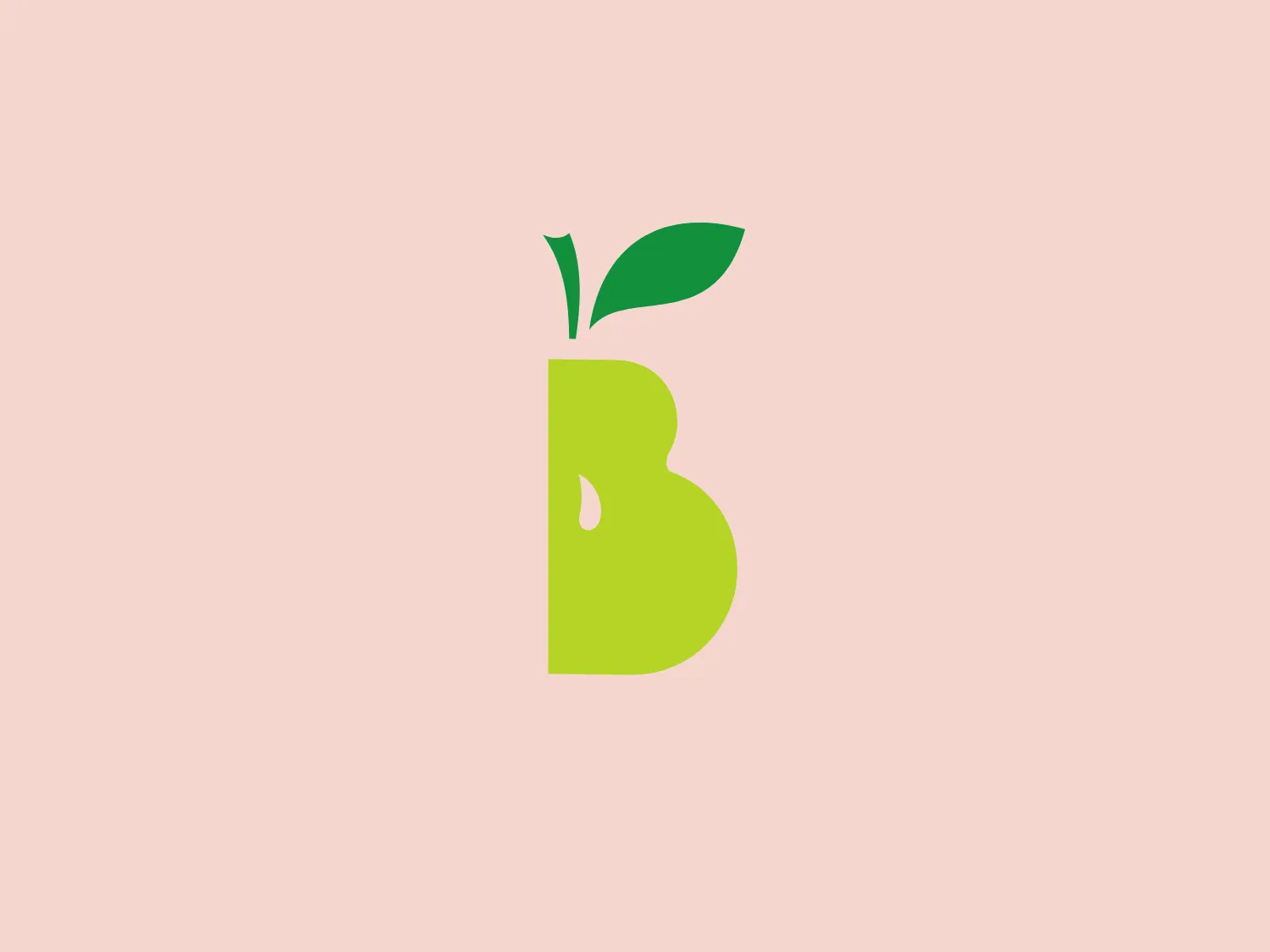 The Bateman Community Living logo features a stylized letter "B" in vibrant green with a leafy flourish at its top right, suggesting a connection to nature or eco-friendliness. The "B" has a bite taken out of its right side, reminiscent of an apple, adding to the natural, wholesome theme. The color of the "B" is a gradient that starts as a darker green at the bottom and becomes lighter towards the top. The overall design aesthetic is modern and minimalistic, with clean lines and curves creating a simple yet effective visual.
