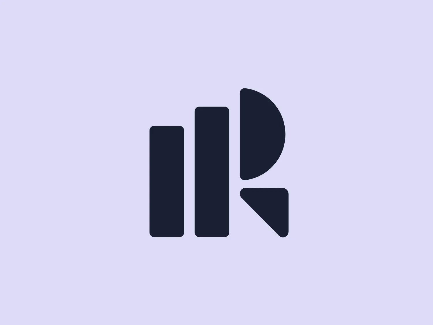 The Radiocentre logo features a modern, minimalist design with deep, navy-blue color, conveying professionalism and trustworthiness. Composed of block elements with sharp corners, it consists of a stylized, abstract depiction of bars or columns next to a shape resembling a play or forward button, creating a sense of motion or progression. The rounded edge on the "play" shape adds dynamic contrast, making the logo suitable for technology or media companies emphasizing forward-thinking or advancement.