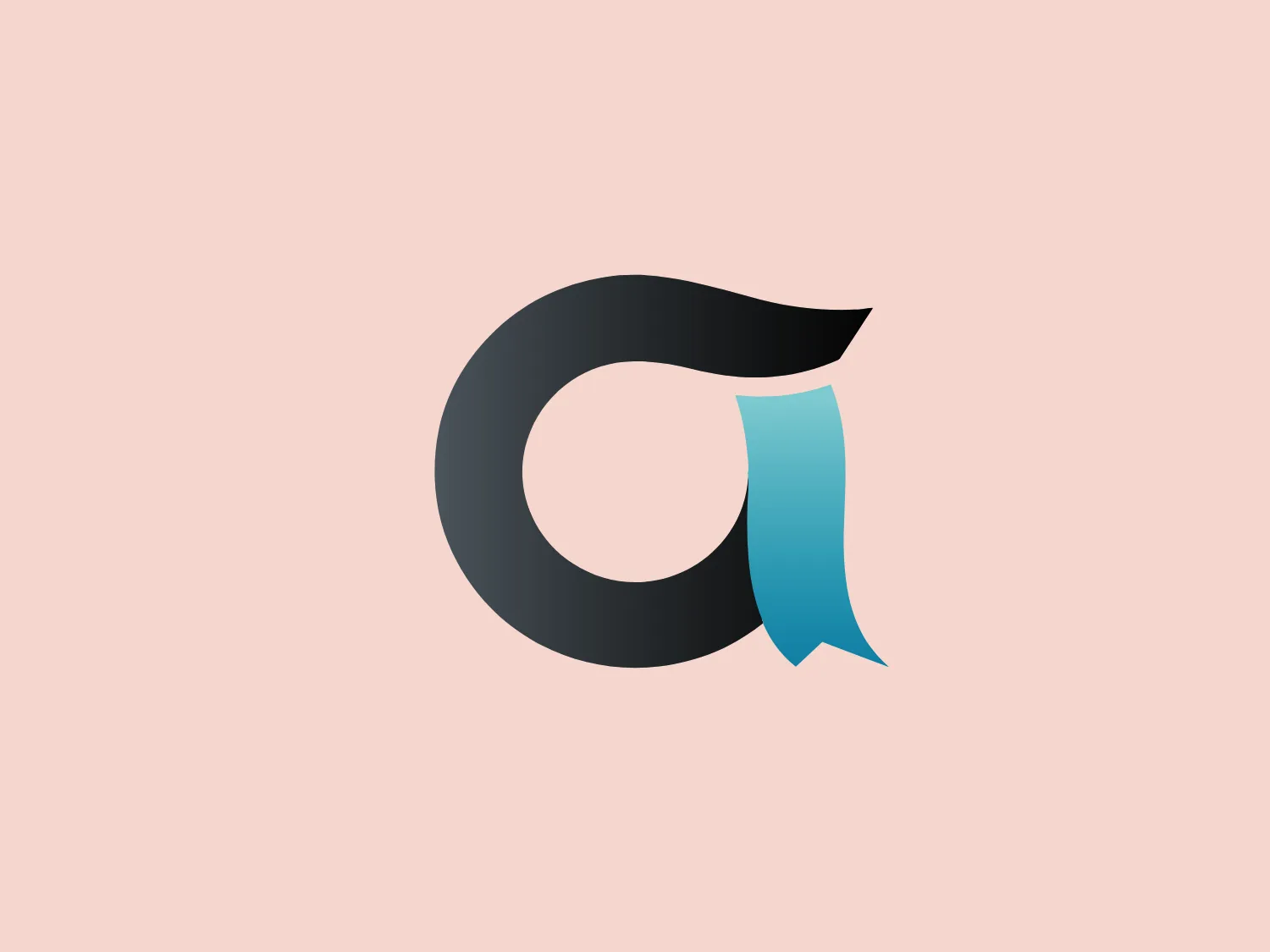 The Apereo logo showcases a stylized letter 'C' in a bold, modern font, with a gradient from darker to lighter gray for a sleek, professional look. The 'C' extends into a dynamic aqua-colored ribbon or flag shape, suggesting movement and innovation. This contrast creates a visually engaging element, adding dimensionality and flair to the design.