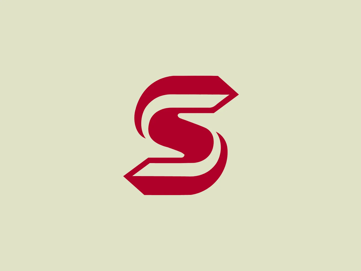The Spanwell logo is a stylized letter 'S' composed of bold, geometric shapes with a 3-dimensional effect. It features two interlocking forms, each with a contrasting plane suggesting depth and movement. The color of the logo is a solid, deep red, which conveys energy and strength. The design aesthetic is modern and sleek, with clean lines and sharp angles that give it a dynamic and forward-thinking appearance.
