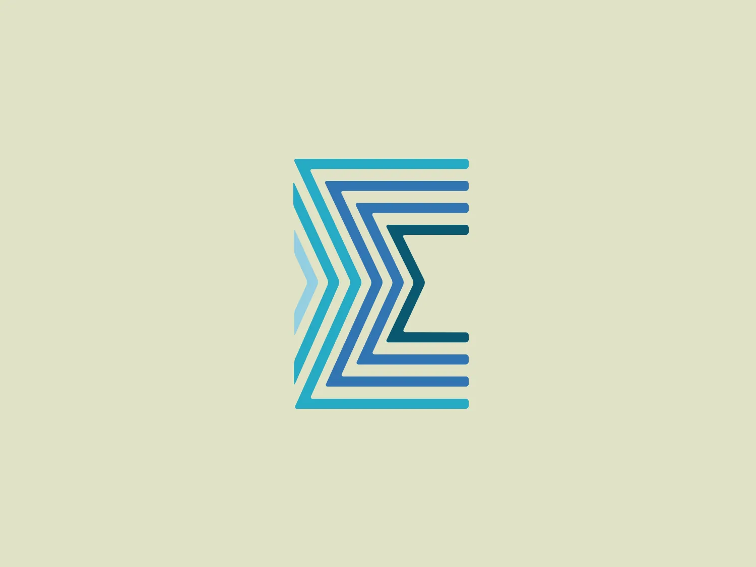 The logo for Education Development Trust showcases a stylized monogram of abstract lines, forming the illusion of a three-dimensional letter "E". The design incorporates a gradient effect with varying shades of blue, from light sky blue to moderate cyan. The lines are evenly spaced and have rounded ends, offering a modern and clean aesthetic. The flow and orientation of the lines imply movement or progress, with a tech or digital feel, suggestive of connectivity or data flow.