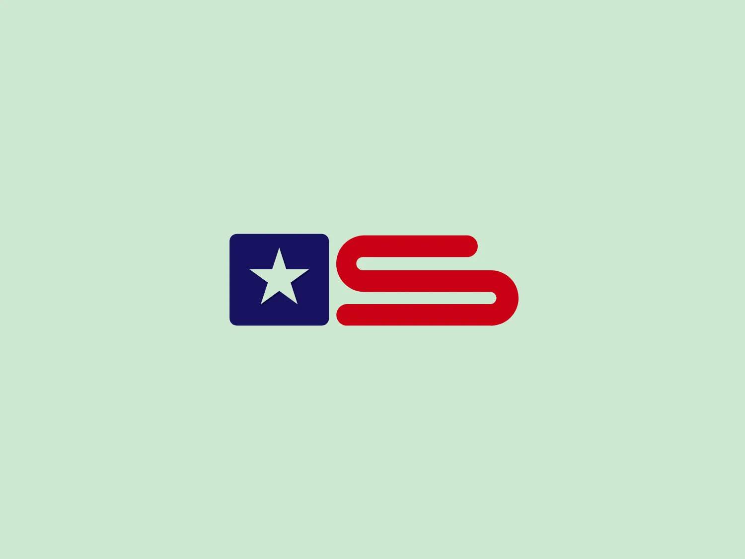 The Star Laundry logo displays a single white star set in the center of a dark blue square, positioned to the left. On the right side of the square, there are three horizontal stripes with a 3D effect, shaded in a gradient from dark red to light red, giving a sense of motion. The design aesthetic is clean, modern, and minimalistic, with patriotic colors reminiscent of the American flag. The stripes create a dynamic effect, evoking the image of a flag in motion or possibly symbolizing pages, connectivity, or layers.