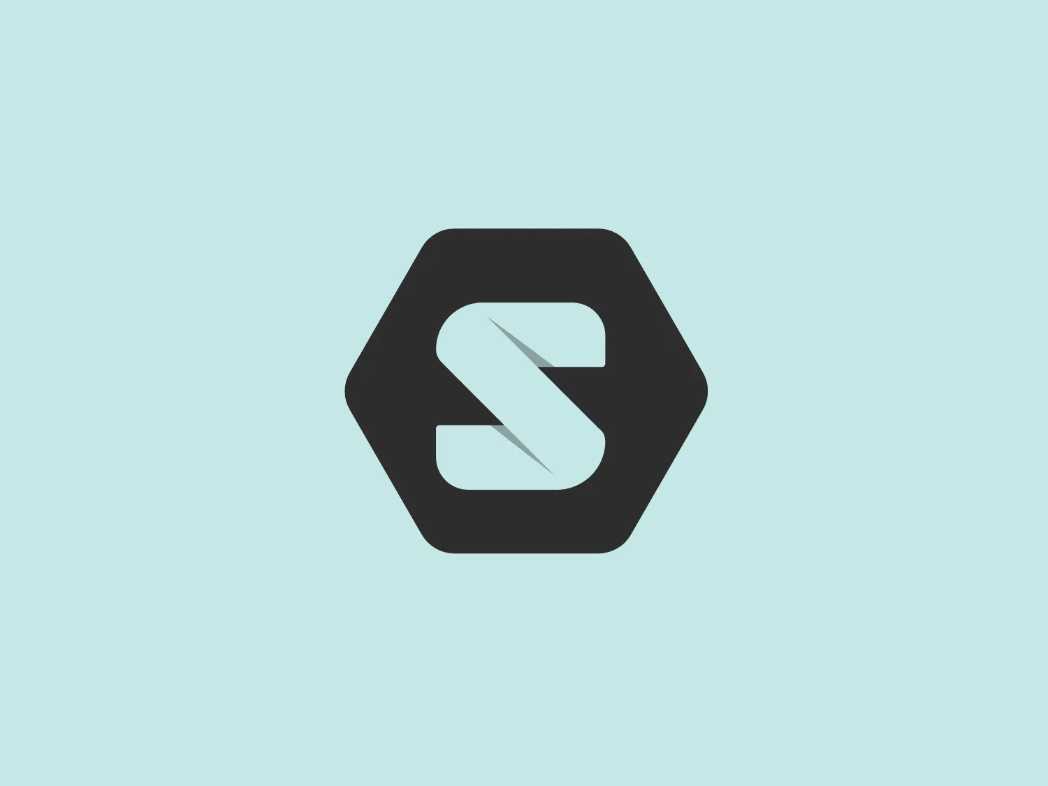 The logo for Solid Project features a bold, stylized letter "S" centrally placed within a hexagonal shape. The "S" itself is white, with a modern split design. The hexagon has rounded corners and is filled with a vibrant shade of purple, suggesting creativity and innovation. The overall design aesthetic is sleek and contemporary, with clean lines and a simple color scheme that gives it a very professional appearance.