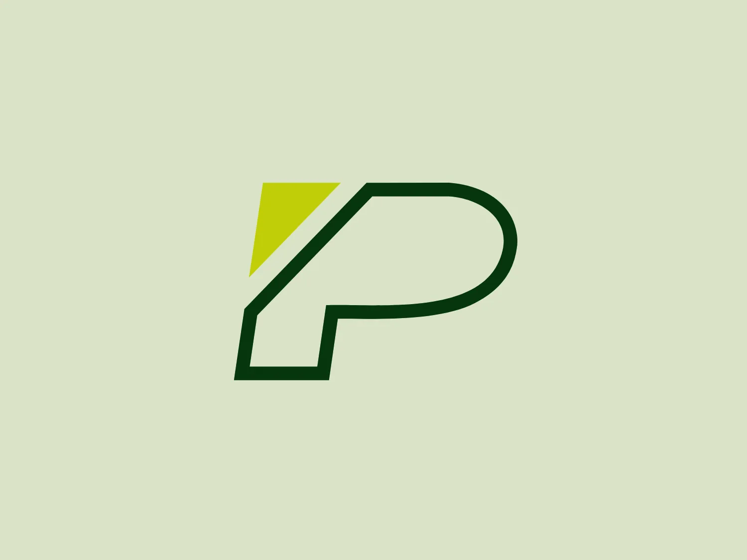 The Pladur logo is a stylized representation of the letter "P," featuring a bold, dark green outline for solidity and precision. Inside the "P," a softer, lime green triangle adds a touch of dynamism and modernity. The design is minimalistic and contemporary, conveying efficiency and forward-thinking, with a clean, uncluttered look. The use of two shades of green could suggest an association with growth, renewal, or environmental consciousness.