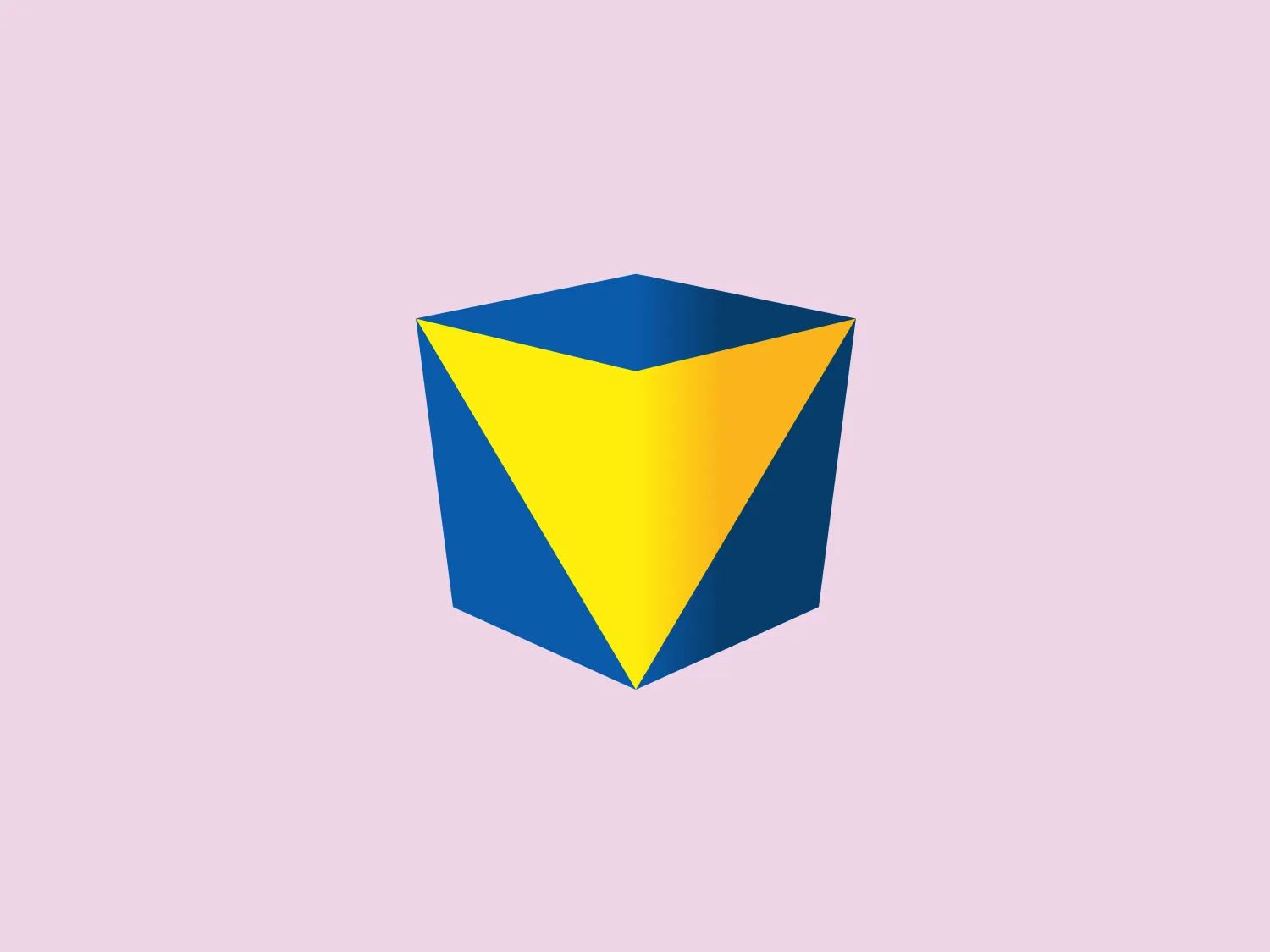 The Varta Automotive logo showcases a stylized, 3D cube with an interplay of blue and yellow colors, presenting a modern and dynamic aesthetic that suggests innovation and solidity.