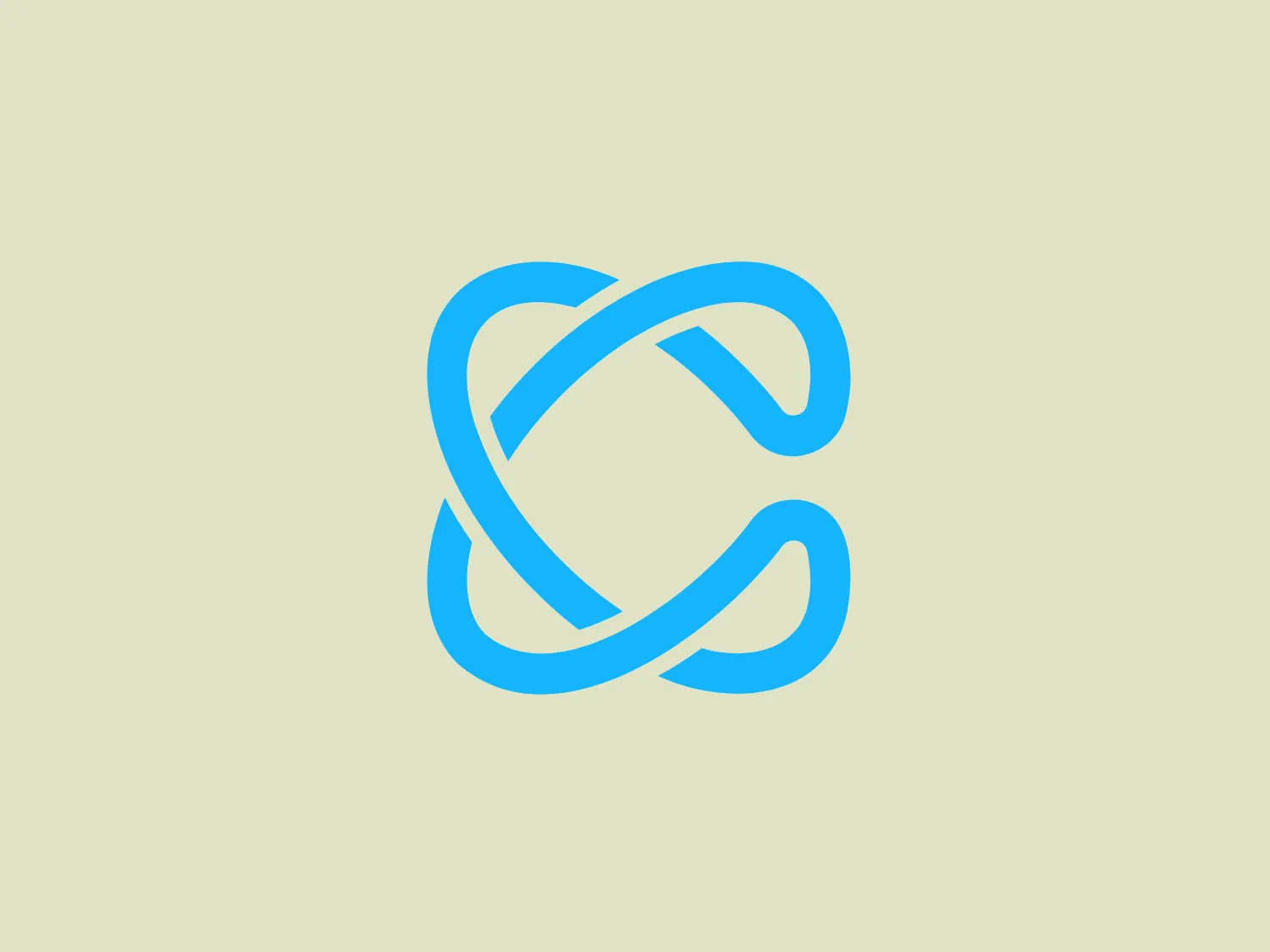 The CoinLedger logo presents a stylized, interconnected design resembling a knot or loop. Its smooth, ribbon-like forms twist around each other to create a continuous and fluid motion, suggesting dynamism and interconnectedness. Rendered in a bright, azure blue color, the logo has a fresh, modern, and tech-savvy feel. Its sleek lines and absence of sharp edges contribute to a soft and approachable aesthetic. The abstract symbol is versatile and potentially applicable to a variety of industries or brands emphasizing innovation, unity, or technology.