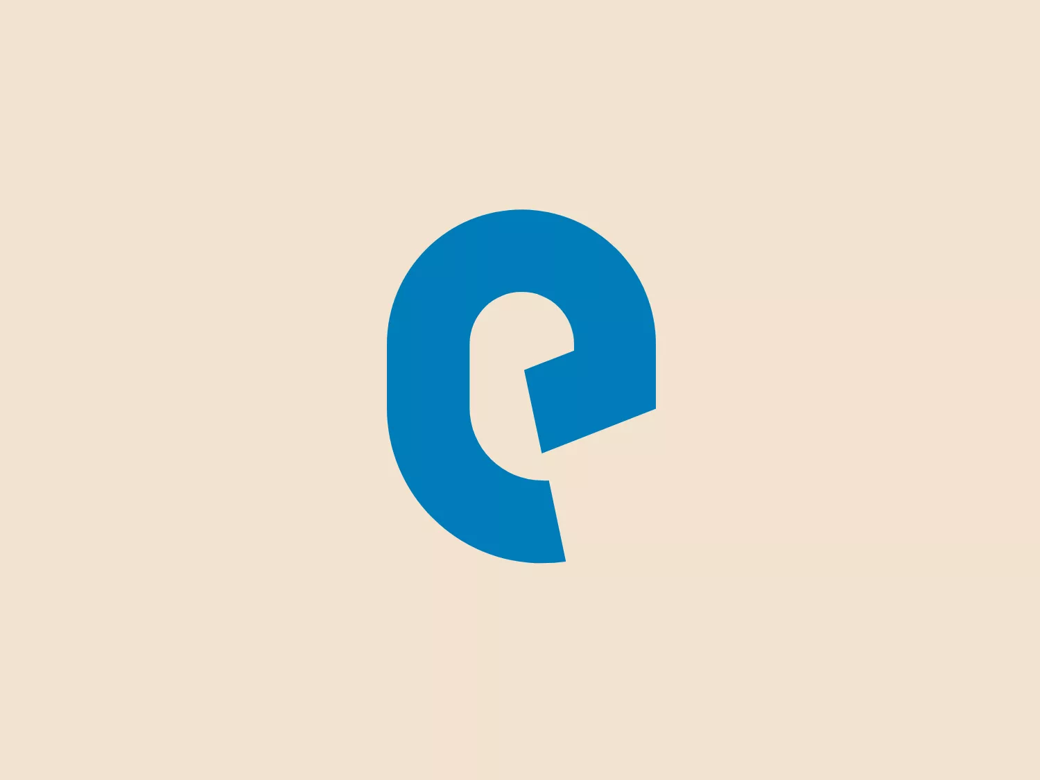 The Eutelsat logo features a modern and minimalist design, with a stylized letter 'e' in a bright shade of blue. The bold, sans-serif typeface is cleverly incorporated into a circular shape with a cut-out, giving it a fresh and vibrant feel. The simplicity of the design allows the smooth curves and negative space within the letter to stand out, enhancing its readability and visual impact.