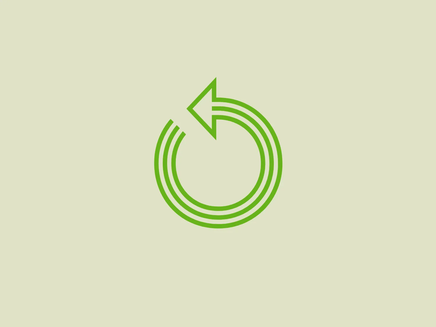 The Trilio logo features a stylized circular arrow pointing counterclockwise. Composed of three concentric, incomplete rings with varying line thicknesses, the design has a dynamic and progressive feel. The uniform bright green color suggests growth, renewal, or environmental focus. The open-ended rings and the directional arrow give a sense of movement and circulation. This simplicity and use of negative space lend the Trilio logo a modern and minimalist aesthetic. The green used is vibrant and would stand out well against a soft and neutral background.