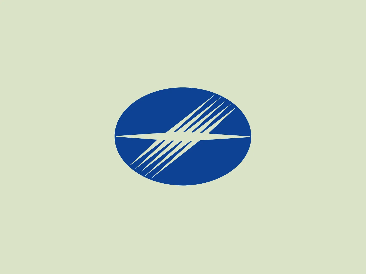 The Optex logo showcases a bold, circular shape with a deep blue background. Four intersecting white diagonal lines create a dynamic and modern aesthetic, conveying a sense of innovation and connectivity. The varying lengths and angles of the lines add energy to the design, suggesting speed, precision, and convergence.