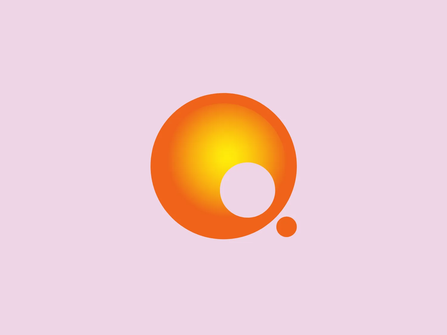 The Quest Learning & Assessment logo is an abstract, circular shape with a gradient of colors that transitions from a bright, warm orange at the top to a darker, richer shade at the bottom, creating a sense of heat or energy radiating from its center. Within this outer ring, there is a clear, white space that visually separates the smaller inner circle at the lower left, suggesting motion or orbit. This smaller circle graduates from a light orange at its edge to white at its core. The design aesthetic is modern and dynamic, with clean lines and a sense of vibrancy, allowing for versatility in various applications. Given the warm tones of the Quest Learning & Assessment logo, a background that contrasts and complements without competing would be ideal.