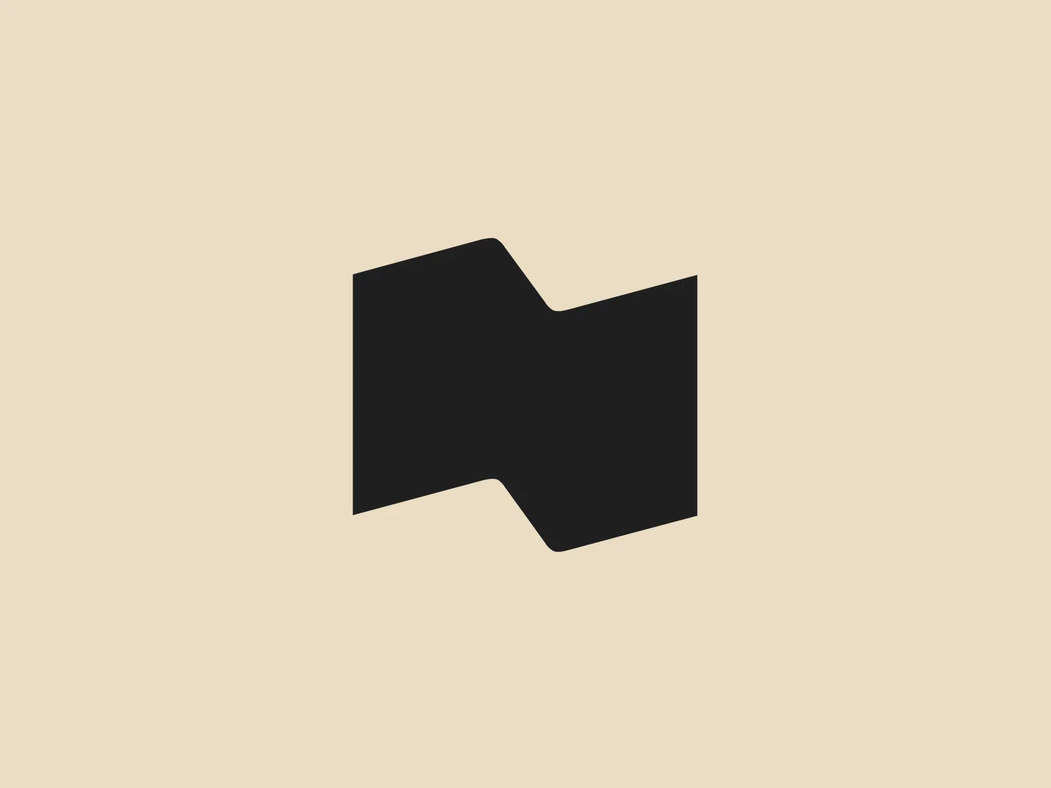 The National Bank of Canada logo features a simple, bold design with a geometric theme. It manifests as a stylized red flag with a dynamic, waving shape, creating an impression of movement. The flag is composed of two red triangles with a common base, giving it a three-dimensional look. This abstract interpretation of a flag utilizes a vibrant red hue, which conveys energy, passion, and attention-grabbing power. The minimalistic approach and lack of additional embellishments allow the symbol to stand out and ensures high visibility and brand recall. The strong lines and sharp angles contribute to a modern and confident aesthetic.