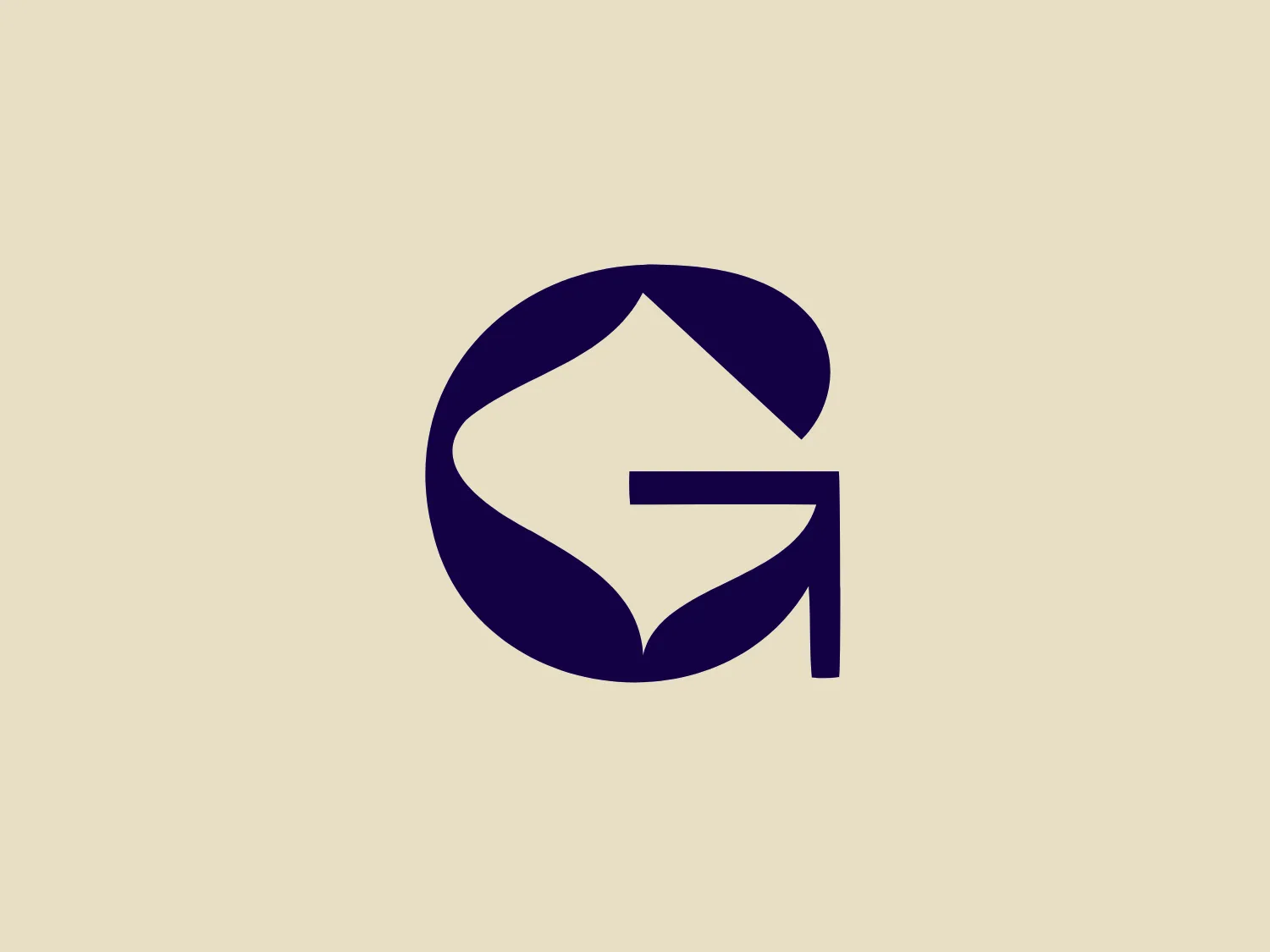 The Gumption Coffee logo consists of a stylized, abstract shape that resembles a combination of circular and triangular forms nestled together to create a sense of movement or progression. The design is clean and modern, with a bold use of negative space cutting through the primary shape to define its edges. The logo is monochromatic, featuring a deep, rich blue that conveys professionalism and trustworthiness. Given the simplicity and sophistication of the Gumption Coffee logo design, a soft and neutral background would complement it well.