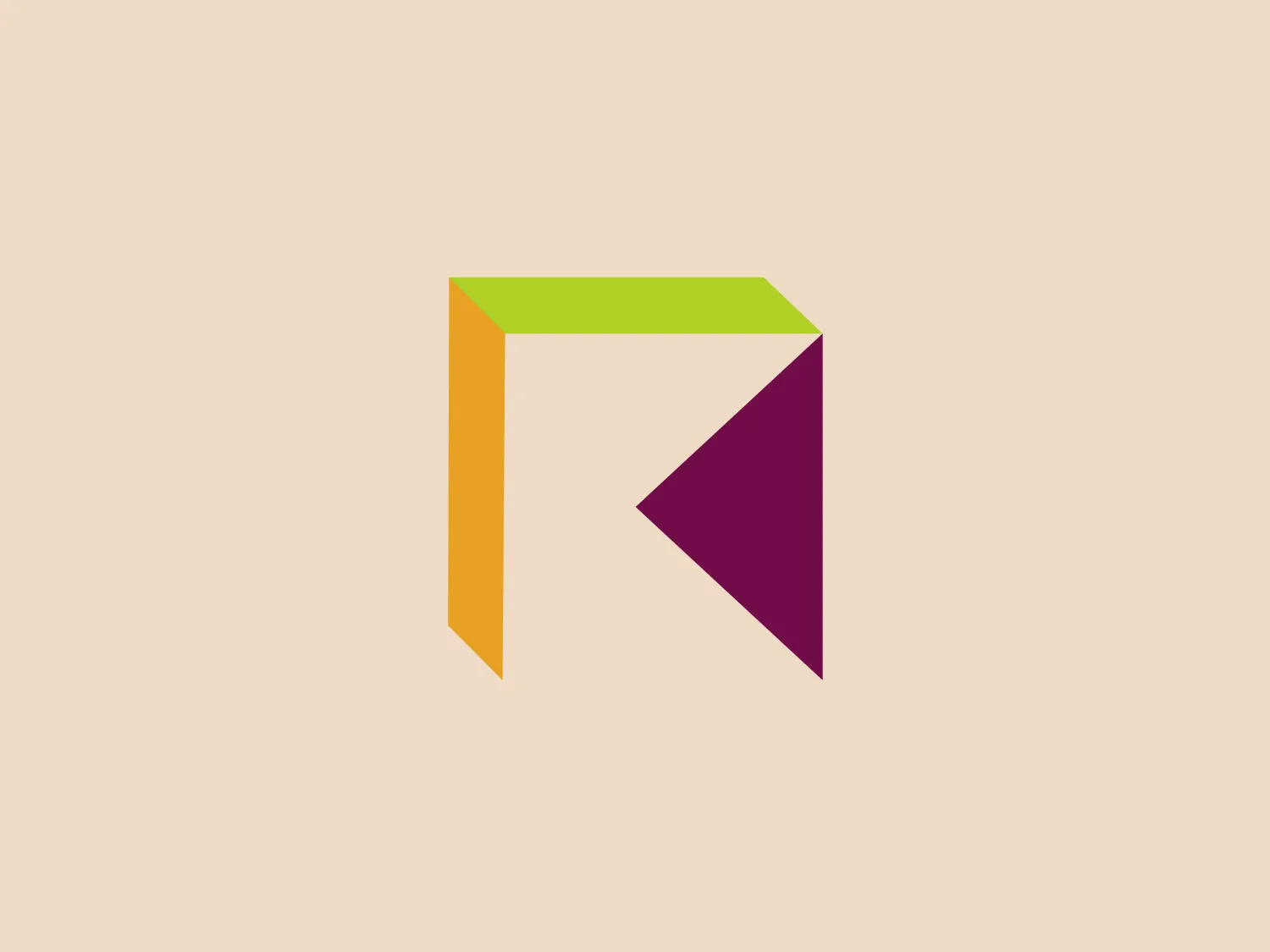 The Keepmoat Homes logo showcases a stylized, geometric representation of a play button formed by an abstracted right-facing arrow. The design integrates a flat, green-yellow block leading to a purple triangle, completing the arrow shape. The shadows and shades create a sense of depth, giving the impression of the arrow lifting off the surface. The overall aesthetic is modern, clean, and dynamic, supported by the use of vibrant, contrasting colors that enhance the logo's visual impact.