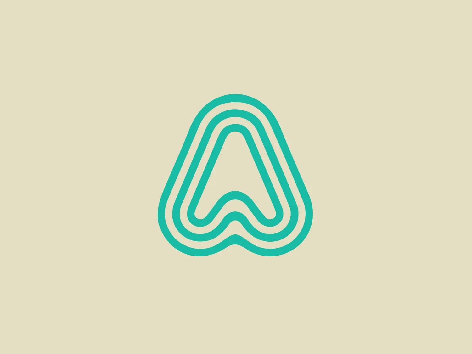 The Aleris logo is a stylized representation of the letter "A," composed of three parallel lines that curve outward and then narrow down at the base, meeting at a single point to form a sharp vertex. The design is sleek and modern, with the lines creating a sense of movement and flow. The color of the "A" is a bright teal, which gives the logo an energetic and contemporary feel. Interesting features include the use of negative space within the lines to further accentuate the letter's shape and to add a degree of sophistication to the overall design.