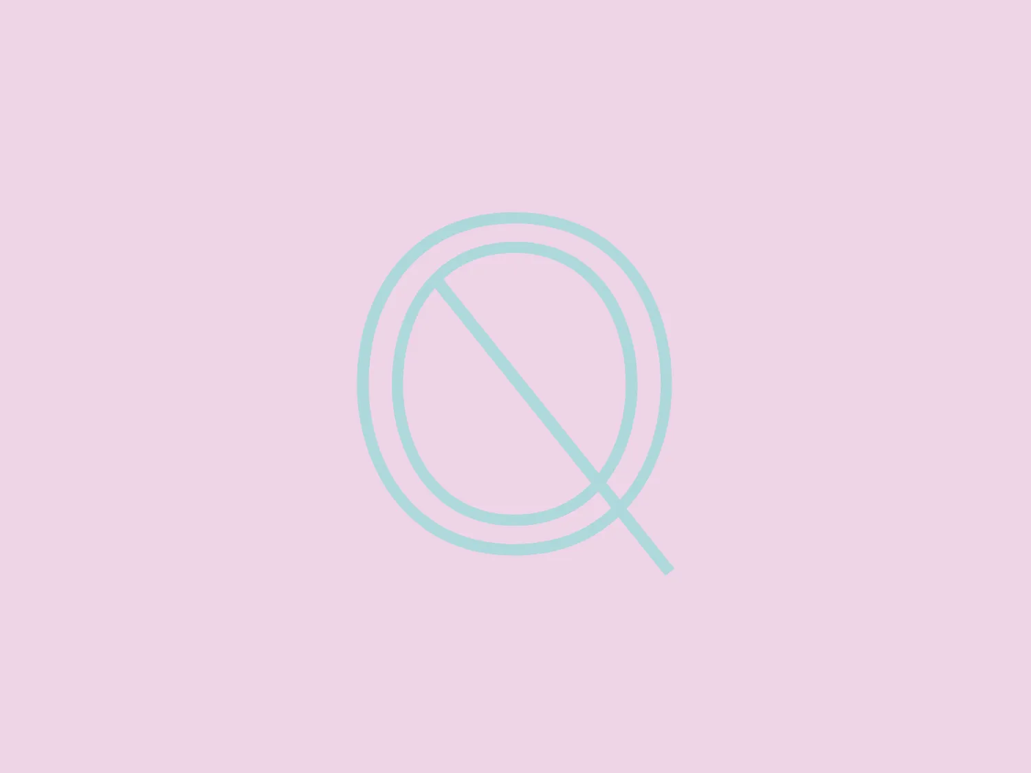 The image depicts a straightforward and modern logo design for PiteraQ, consisting of a stylized letter "Q" with a unique twist. It appears as a continuous line forming an almost complete circle, with a short line cutting through the bottom right. The logo uses a light teal color, exuding a fresh and clean aesthetic. Its simplicity and the use of negative space give it a minimalistic character that's both contemporary and easily recognizable. The encompassing circle and inner space could symbolically suggest inclusivity or a holistic approach.