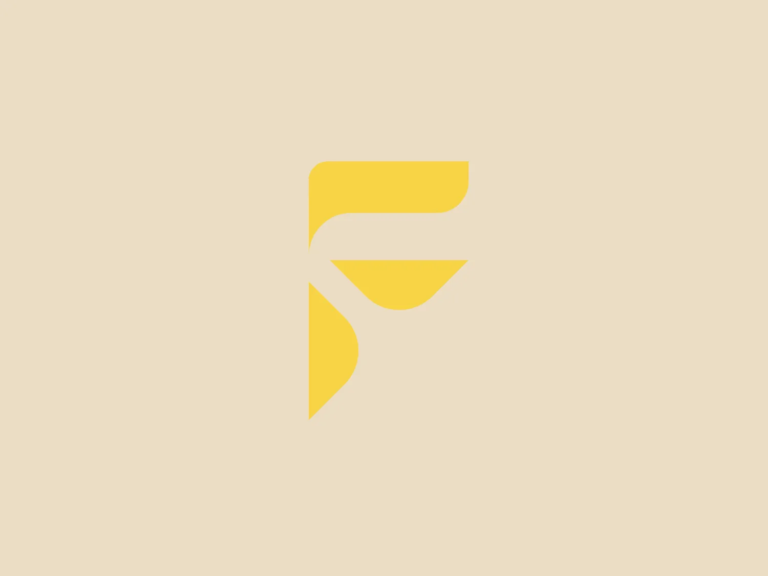 The Fxtec logo is composed of geometric shapes with a minimalist and modern design. It features a stylized letter "F" constructed from three yellow abstract shapes that resemble ribbons or paper folds, with sharp angles and flat surfaces, contributing to a sleek and contemporary feel. The color of the shapes is a flat, vibrant yellow, standing out against the white background for a striking contrast. The overall aesthetic conveys sophistication and innovation.