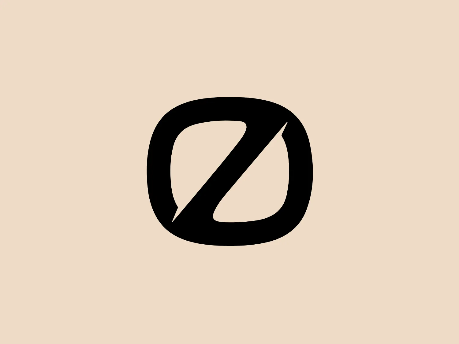 Zero Motorcycles logo features a stylized, abstract mark that combines a circle with a dynamic diagonal slash. The monochromatic, bold black color against a plain white background gives the logo a modern and minimalist aesthetic. The slash creates a sense of movement and progress, while the clean design provides a versatile and contemporary feel.