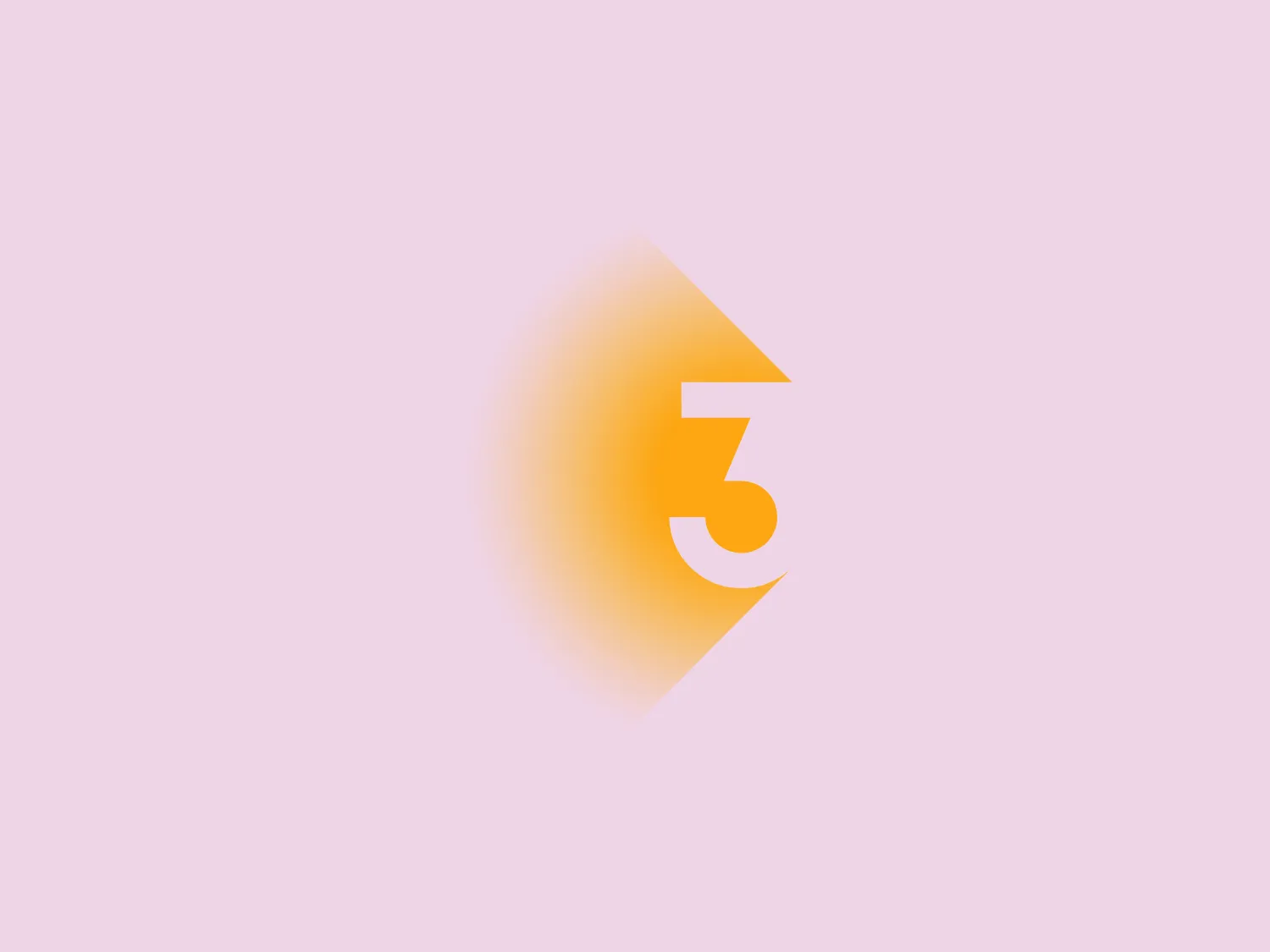 The logo for 3Digify features a stylized number "3" with sharp and rounded edges, creating a modern and dynamic look. The color gradient transitions from a deep, vivid orange to a lighter, warmer yellow, evoking energy and innovation. The design cleverly integrates the silhouette of an abstract bird in flight within the negative space of the number, adding an element of freedom and aspiration. Overall, the design exudes vibrancy and would stand out well on various media.