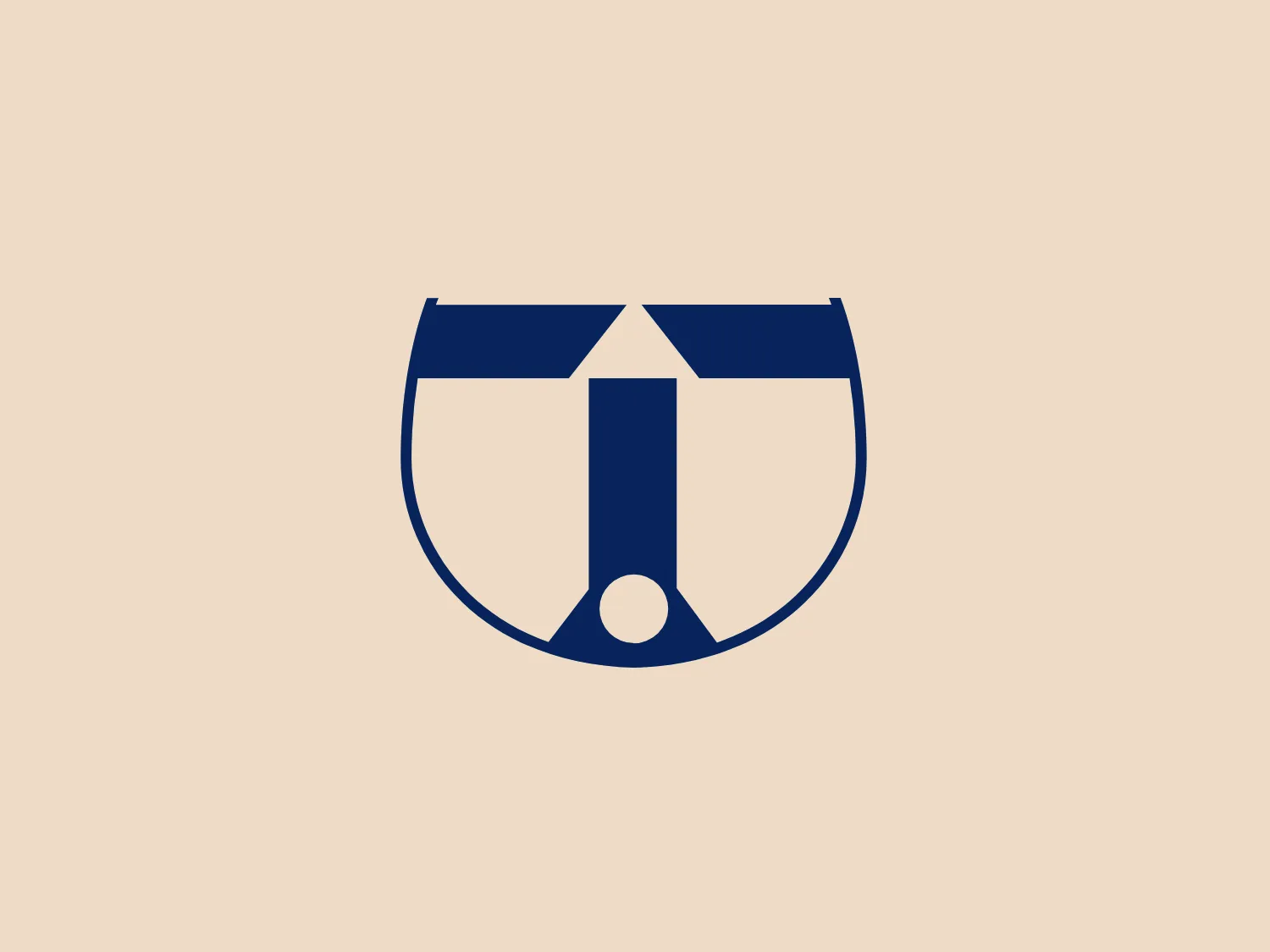 The Timor logo features a stylized shield with a bold, sans-serif letter 'I' integrated in the center. The deep blue color gives it a professional and authoritative feel. The shield shape provides a sense of protection or assurance, and the letter 'I' serves as the focal point. The design is clean, modern, and minimalistic, with no additional embellishments, making it versatile and easily recognizable. A light and neutral background would complement the bold blue without competing for attention.