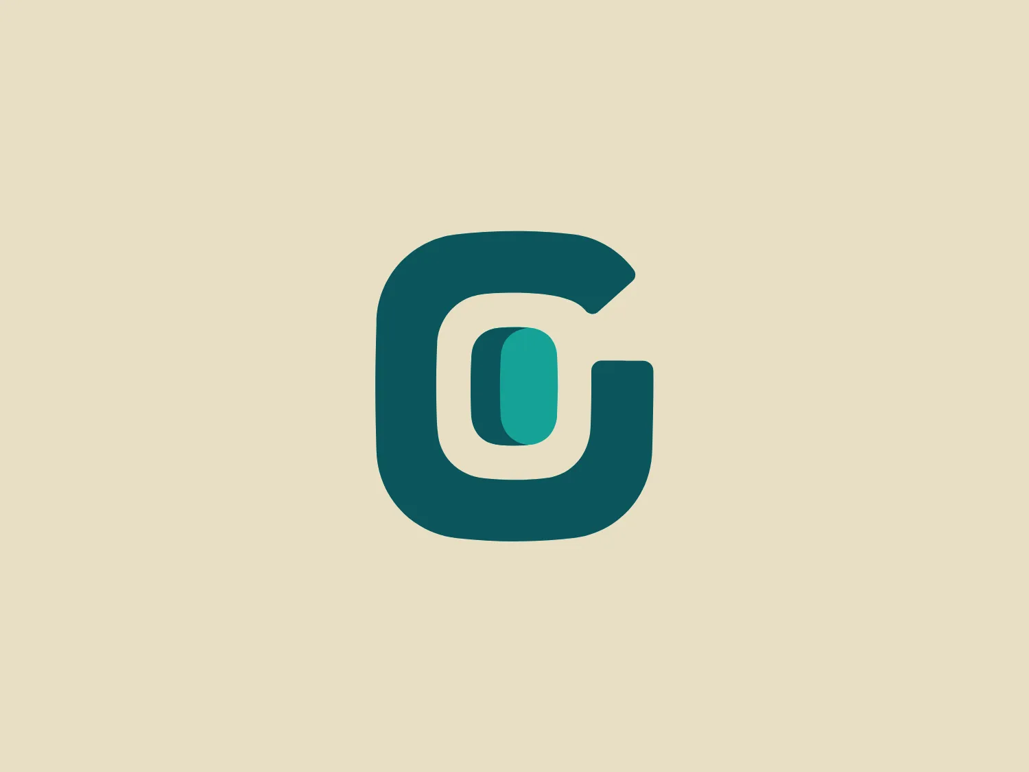 The Gazeta Esportiva logo showcases a modern and minimalist stylized letter "C", with a clean and contemporary feel. It is comprised of two shades of teal, with the darker shade outlining the "C" and a lighter shade creating an inner curve, offering a subtle sense of dimension. The bold and geometric form with rounded edges makes the design easily recognizable and approachable.