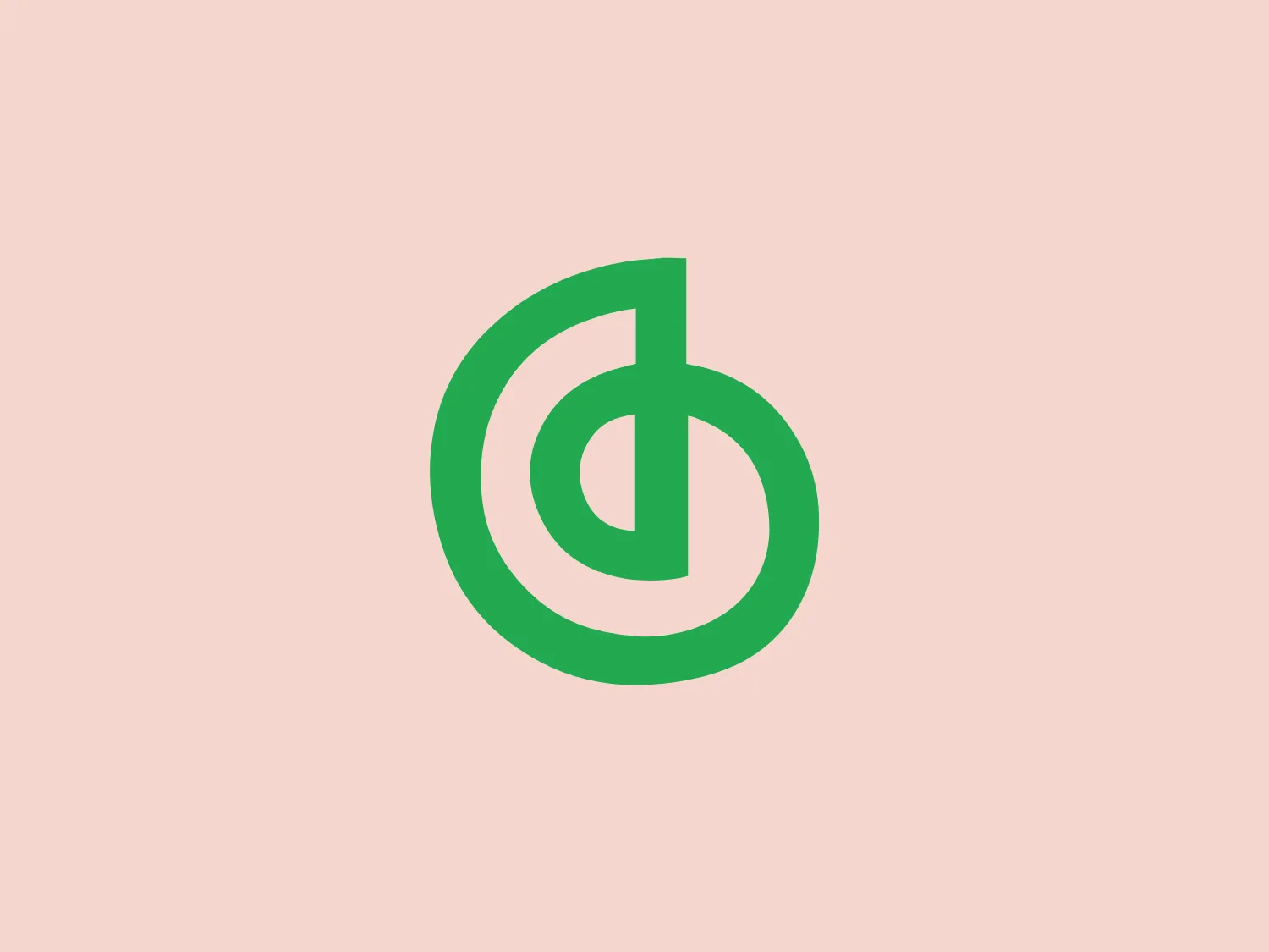 The Giannini logo features a stylized, abstract design that creates a dynamic and interconnected look. The composition consists of two primary shapes: a bold, outer circle and an inner element that resembles a stylized "d" or a musical note, forming a sense of movement and harmony. The color of the logo is a vivid, flat green shade, which stands out for its freshness and energy. There are no gradients or shadows, giving the logo a modern, clean, and scalable appearance suitable for various applications. The design exudes a sense of innovation, growth, and eco-friendliness.